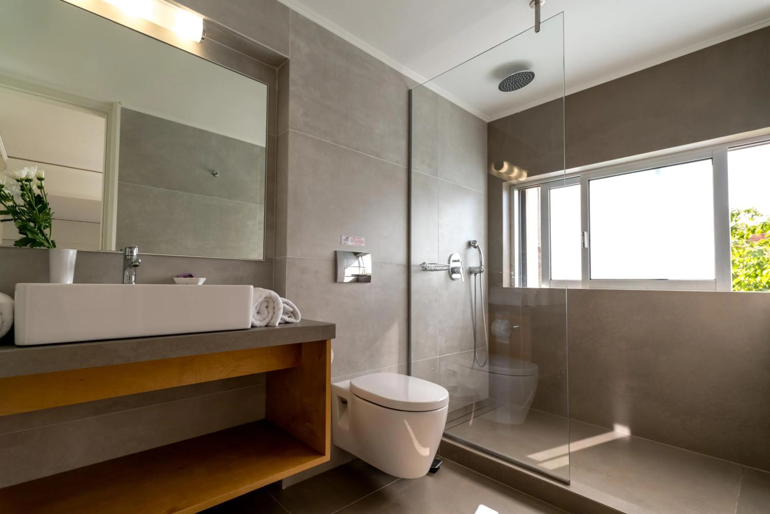 Shower in Lotus Hotel Apartments