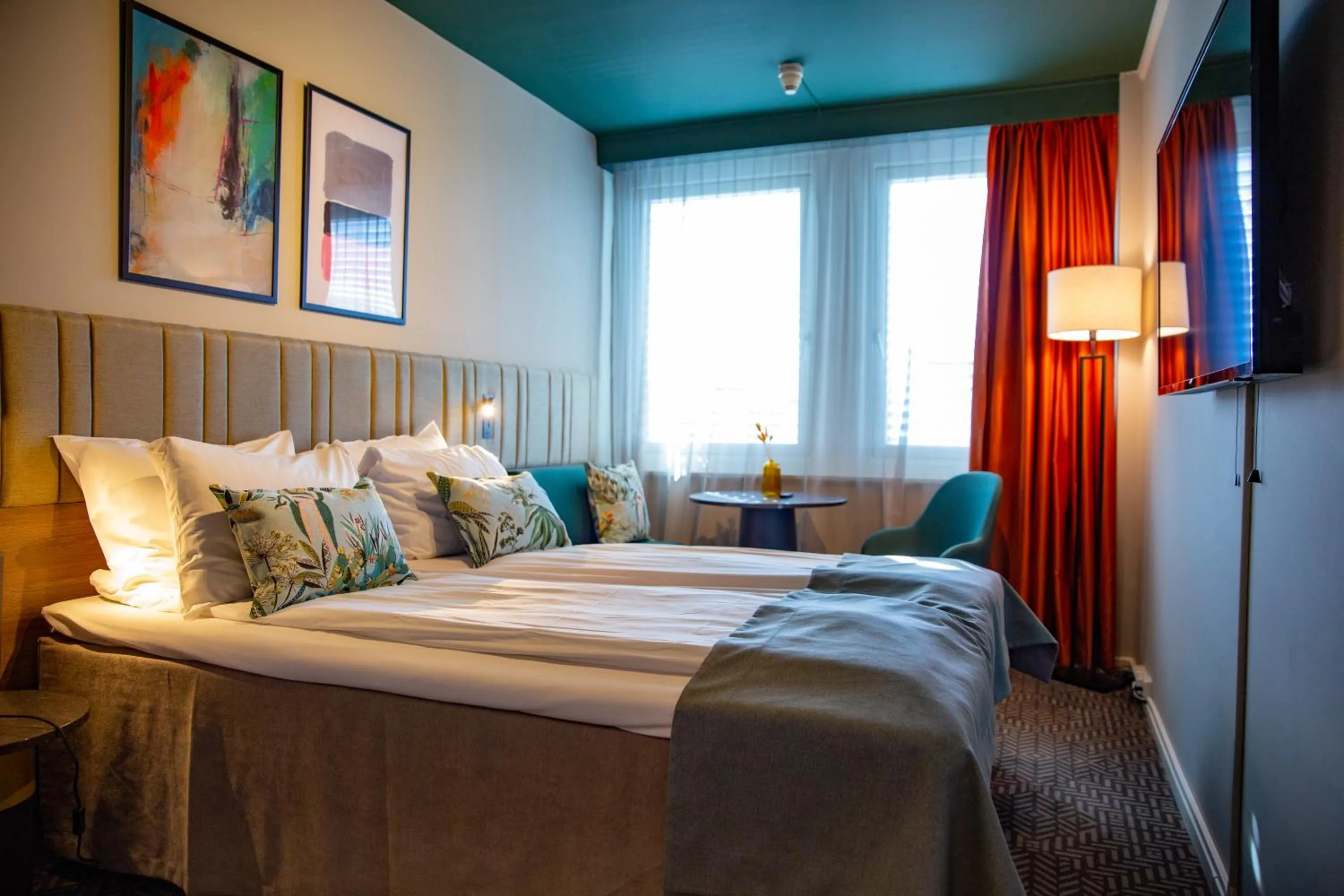 Bed in Quality Hotel Prinsen