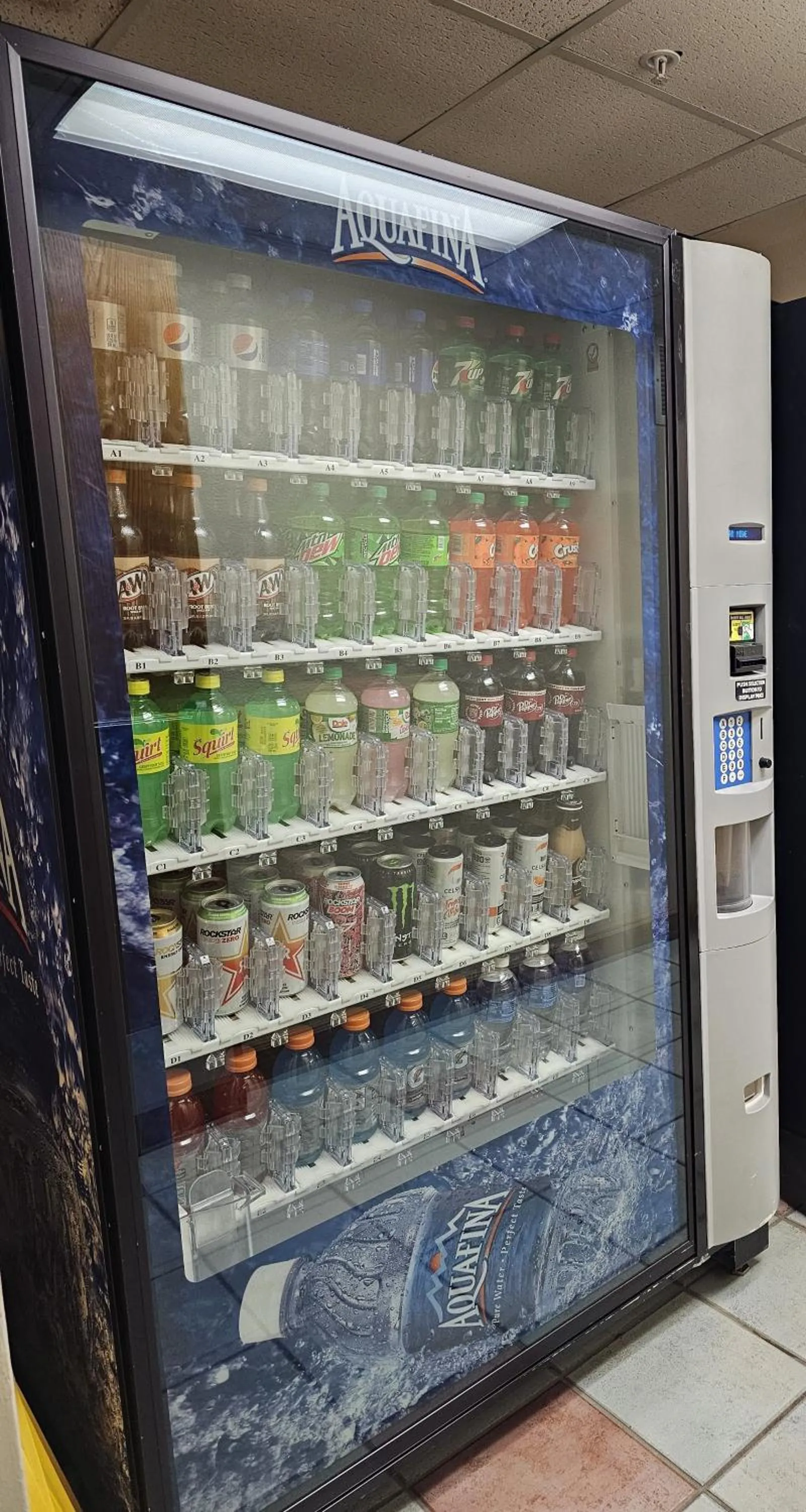 vending machine in Cedars Inn