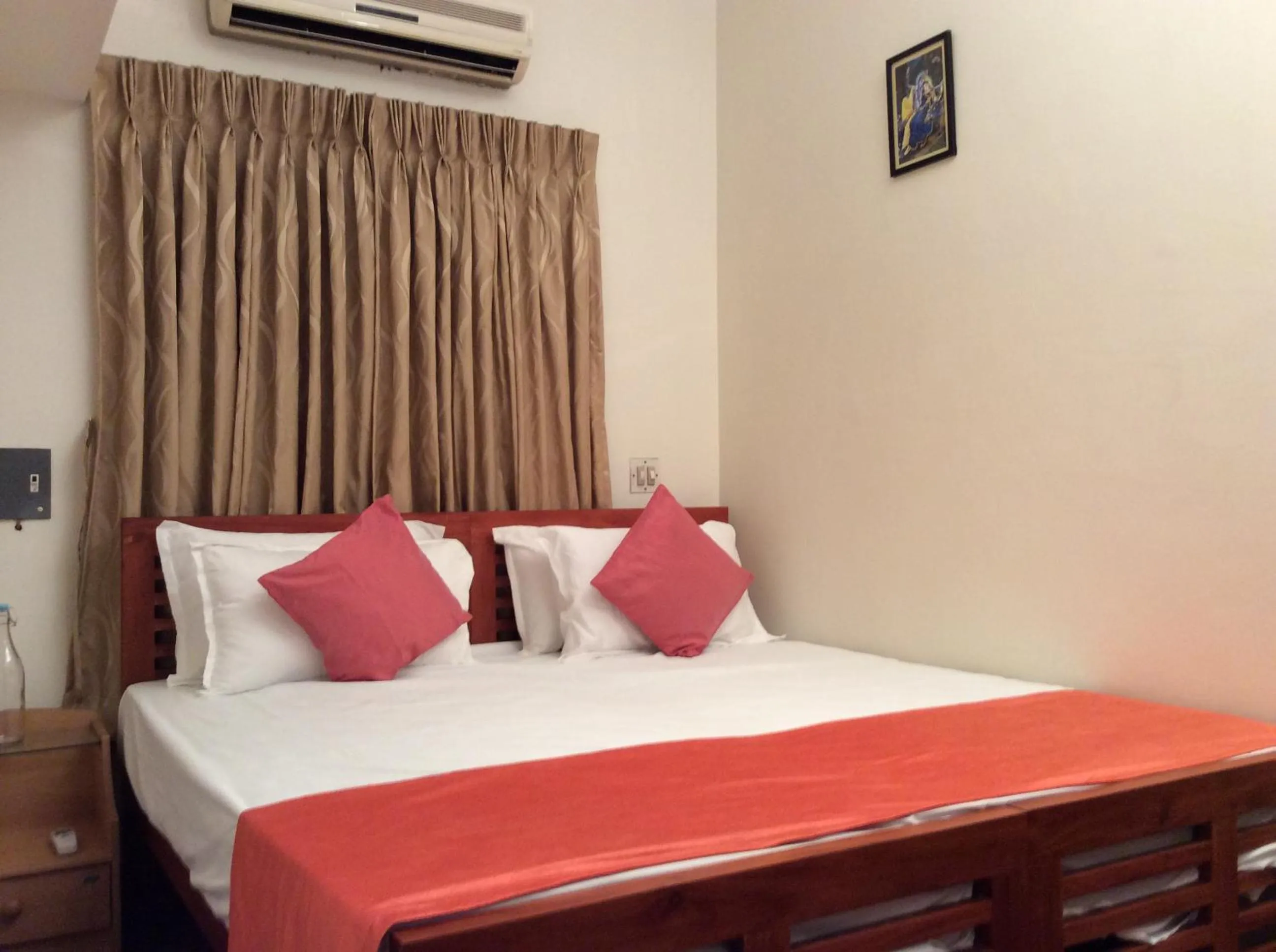 Bed in Veda Vihar Homestay & Yoga Centre