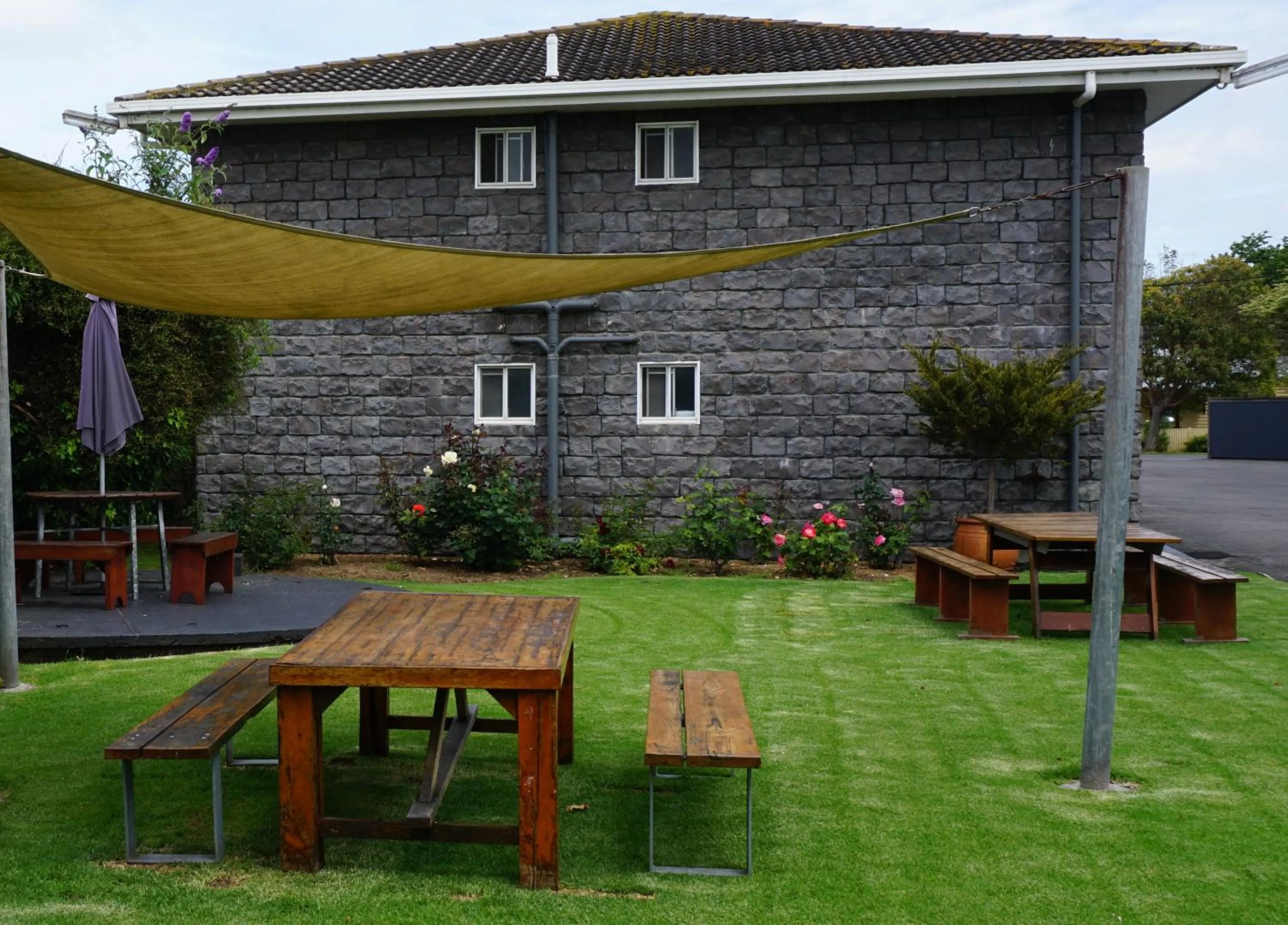 Garden view in Central Motel Port Fairy