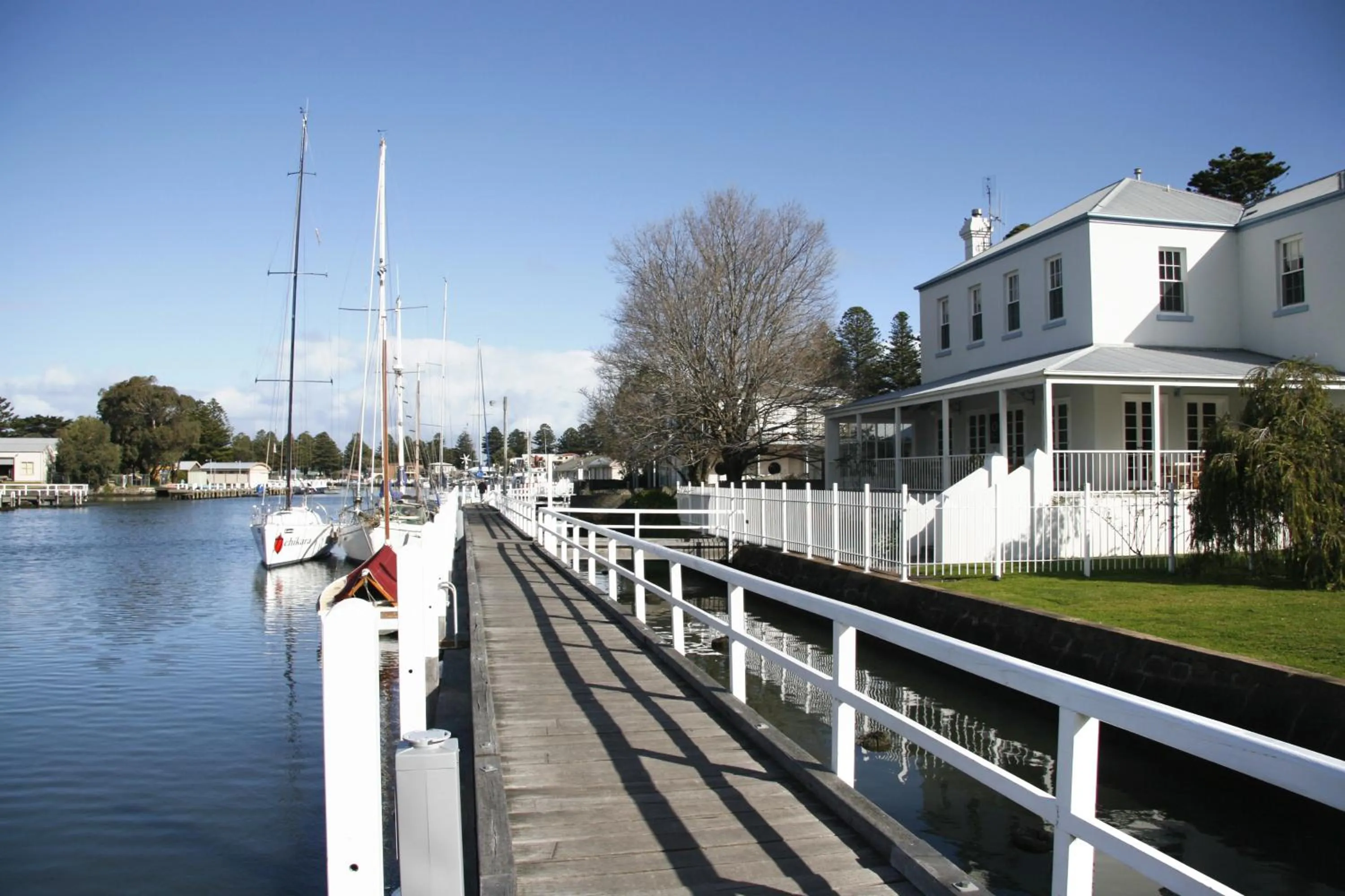 River view in Central Motel Port Fairy