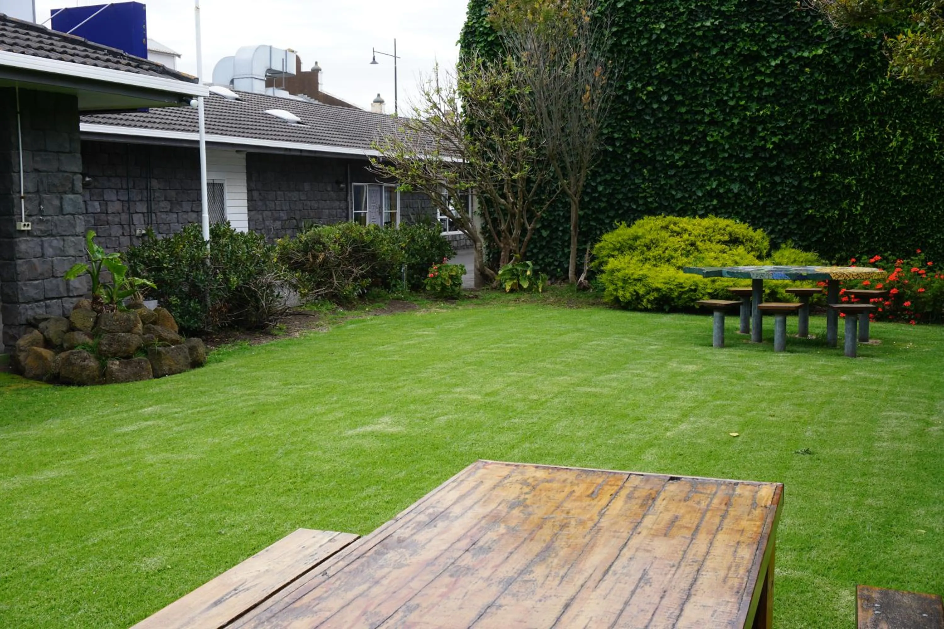 Garden view in Central Motel Port Fairy