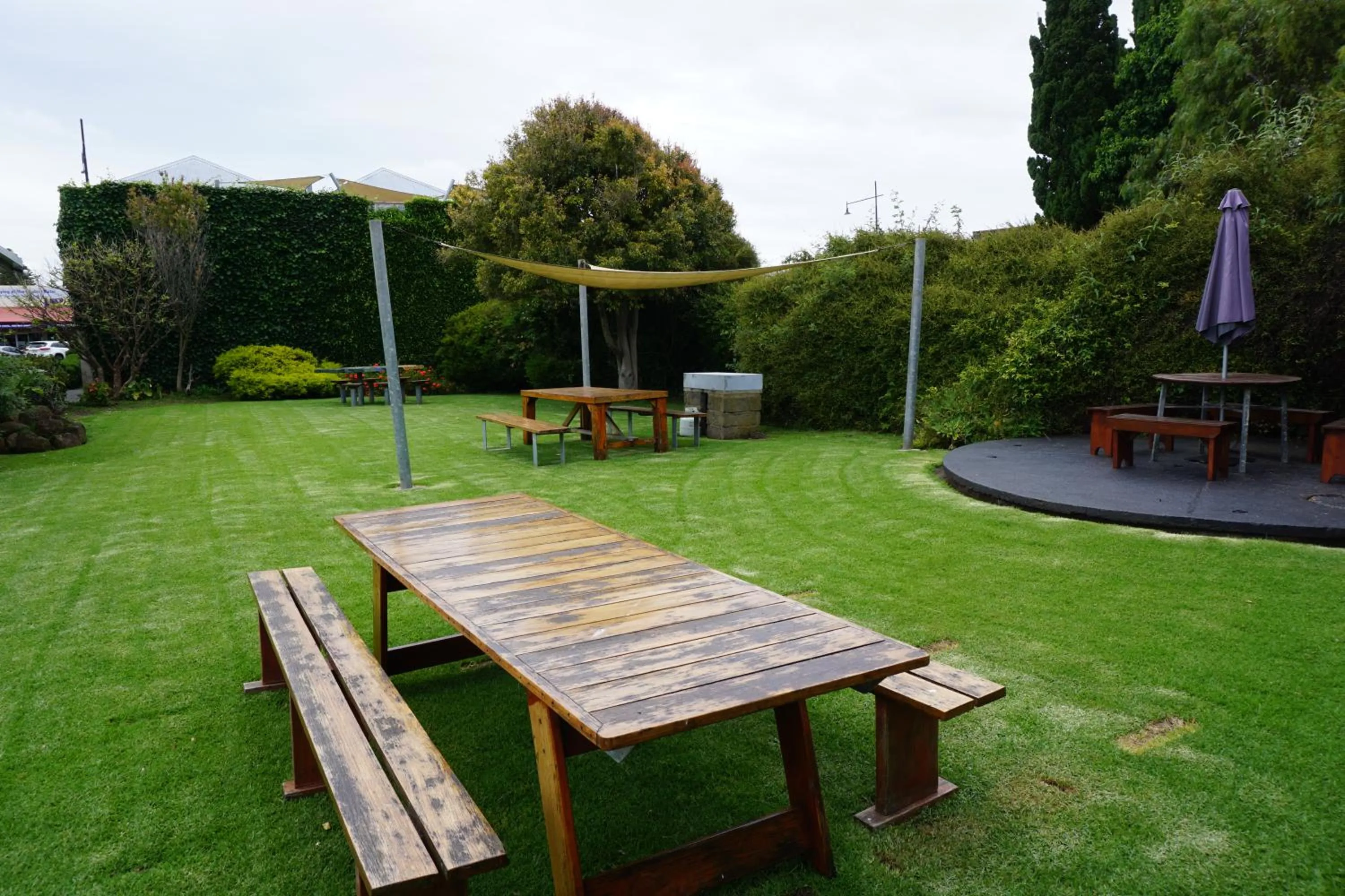 Garden view in Central Motel Port Fairy