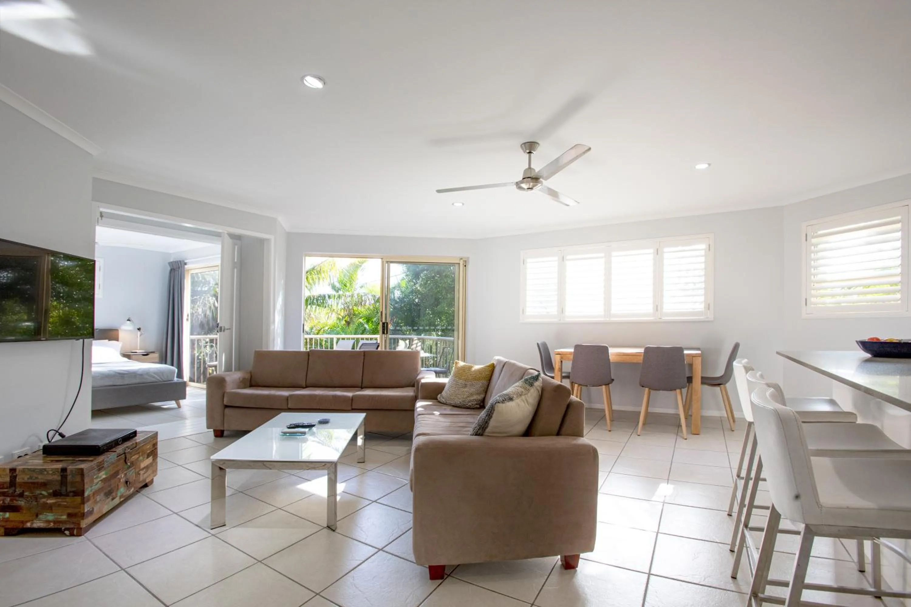 Living room in Coolum Beach Getaway Resort