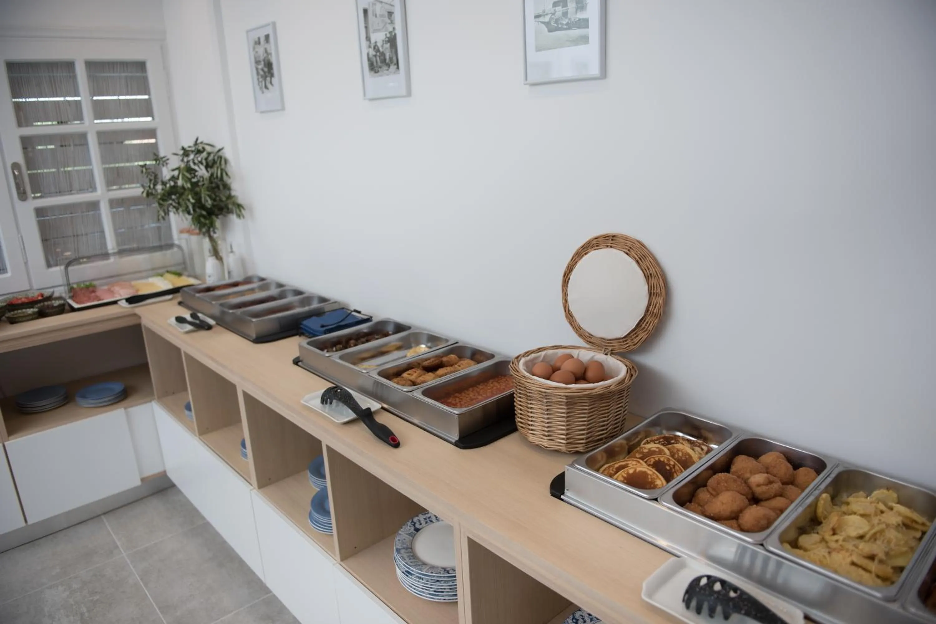 Buffet breakfast in Mitos Village