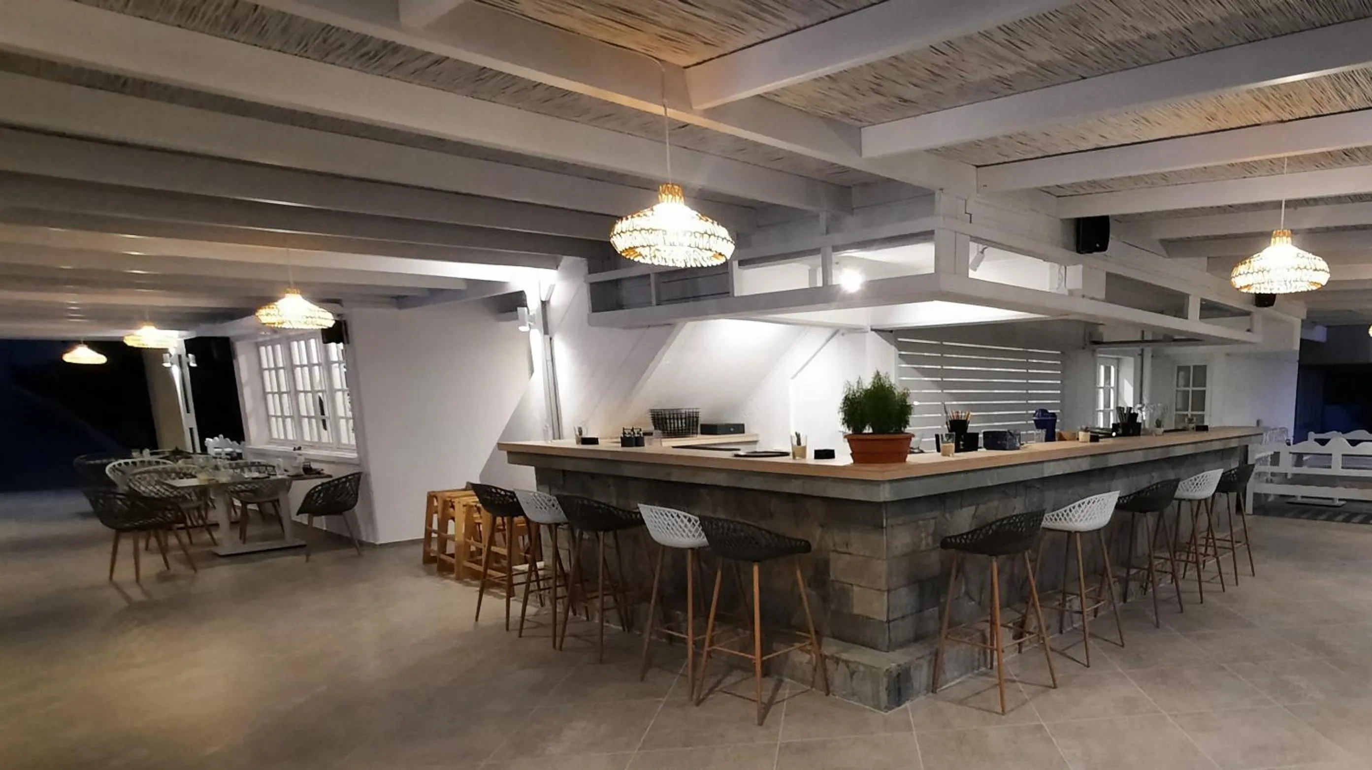 Lounge or bar in Mitos Village