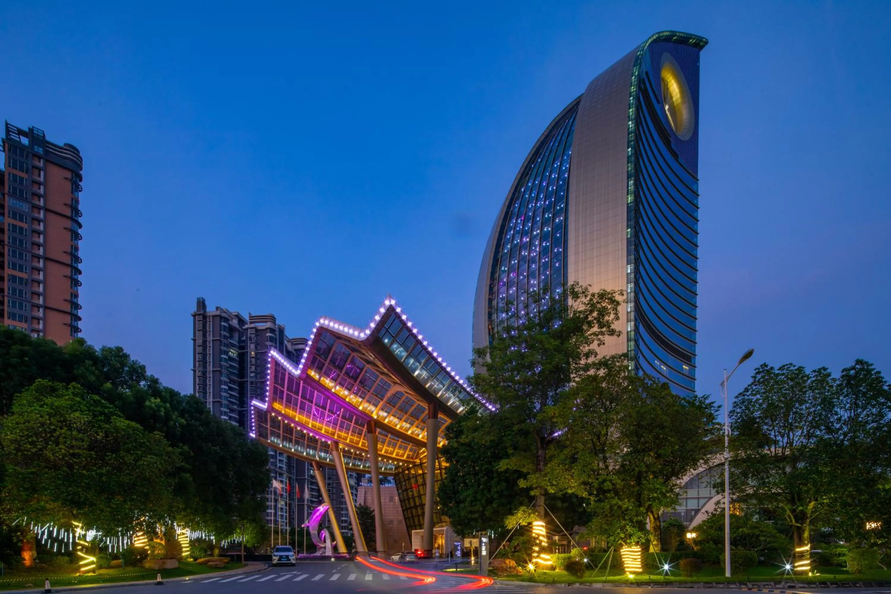 Property building in Wyndham Grand Foshan Gaoming