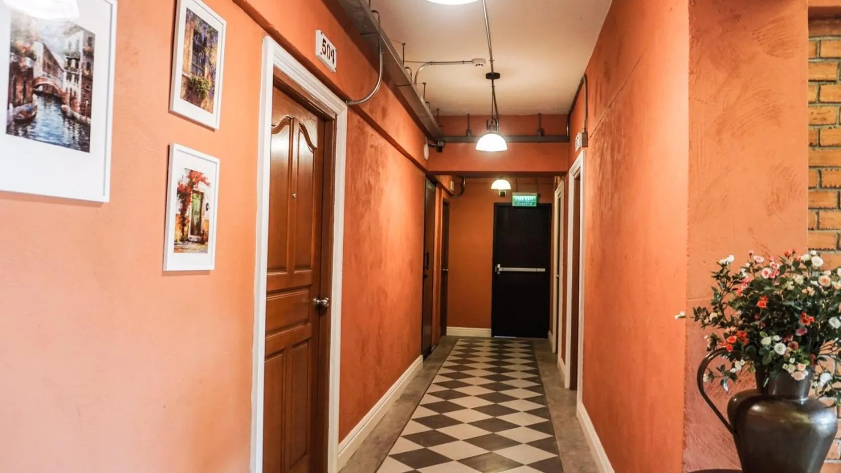 Lobby or reception in The Old Inn