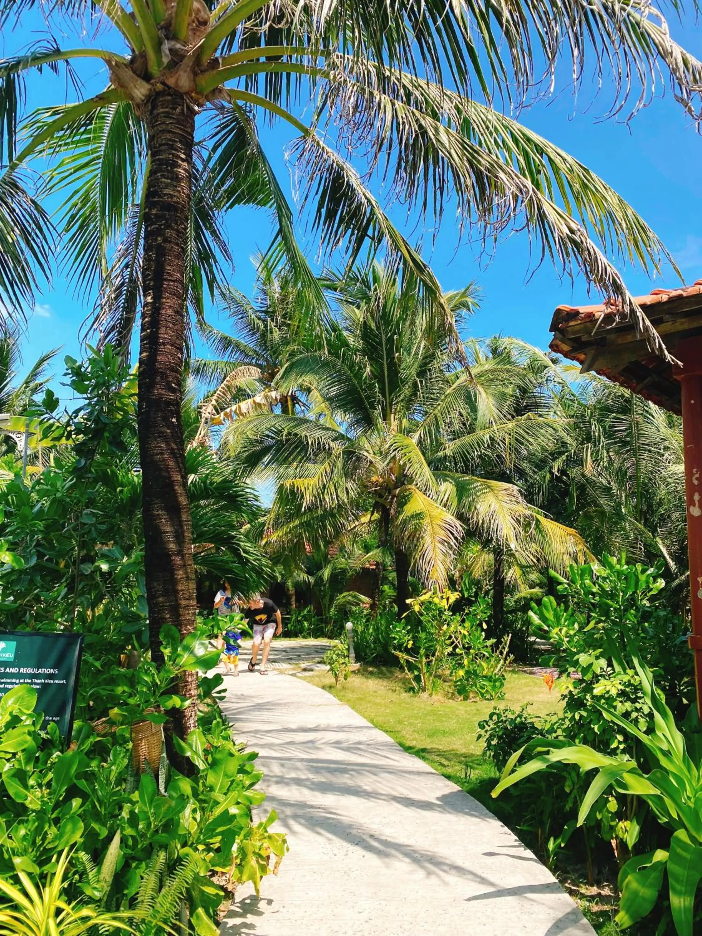 Property building in Thanh Kieu Beach Resort