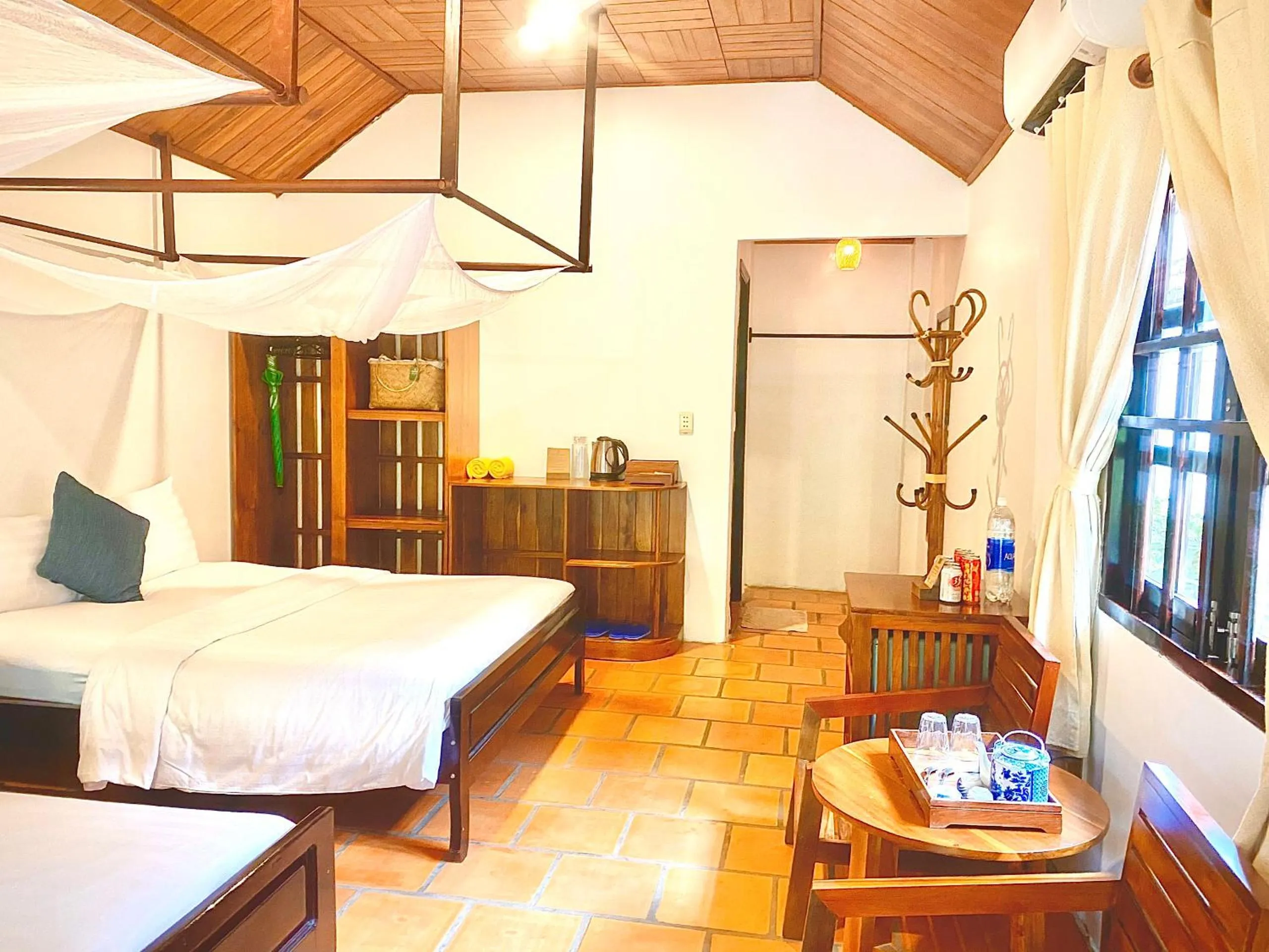 Bed in Thanh Kieu Beach Resort