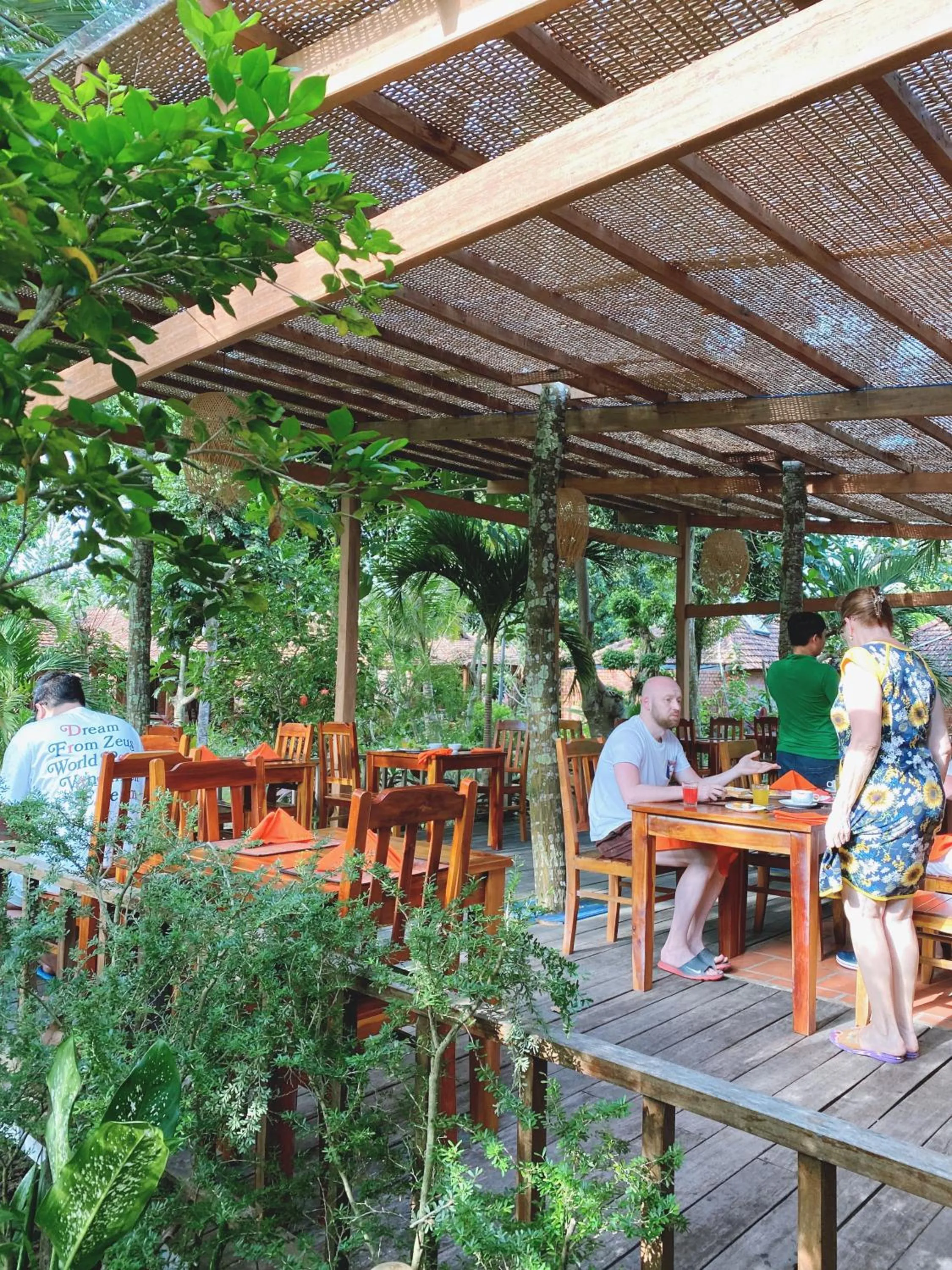 Breakfast in Thanh Kieu Beach Resort