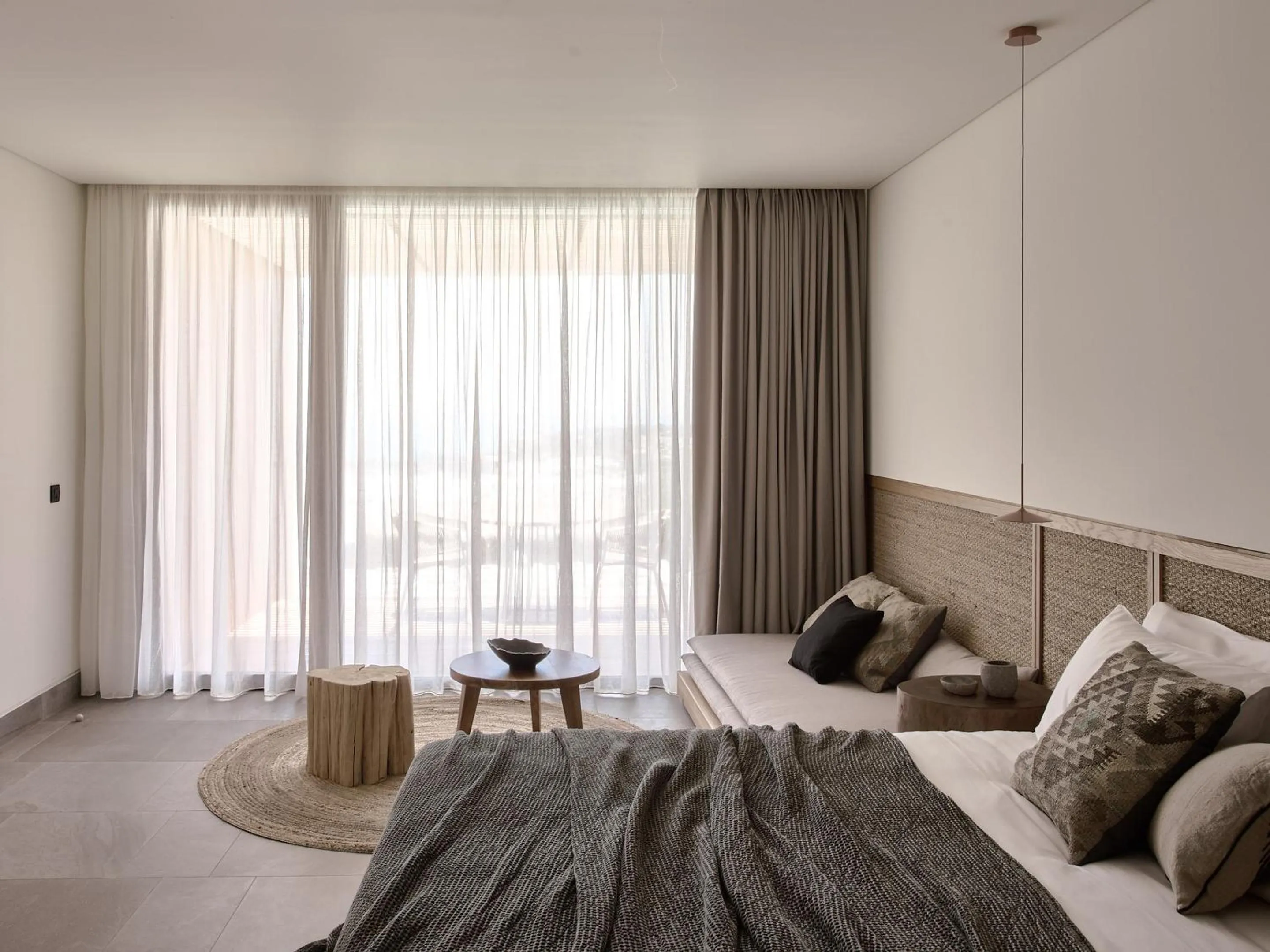 Seating area, Bed in Olea All Suite Hotel, a Member of Design Hotels