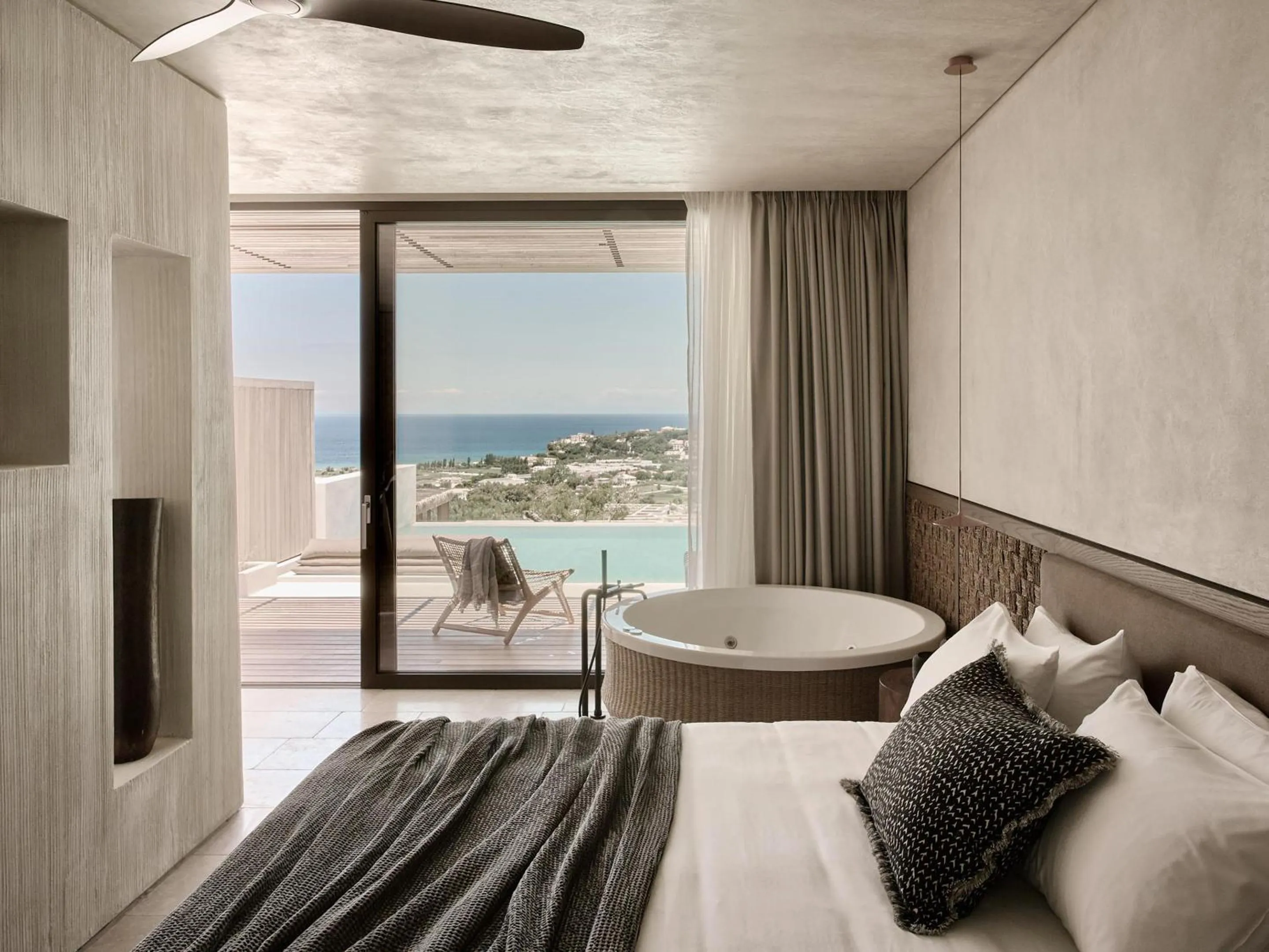 Balcony/Terrace in Olea All Suite Hotel, a Member of Design Hotels