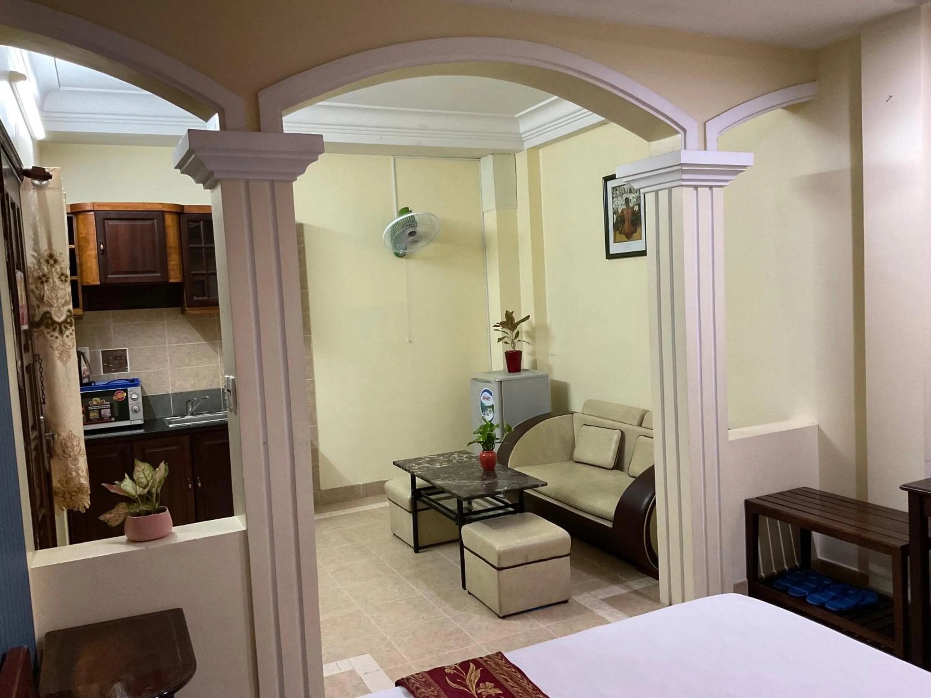 Bed in Khách sạn Minh Châu - Hòa Hưng