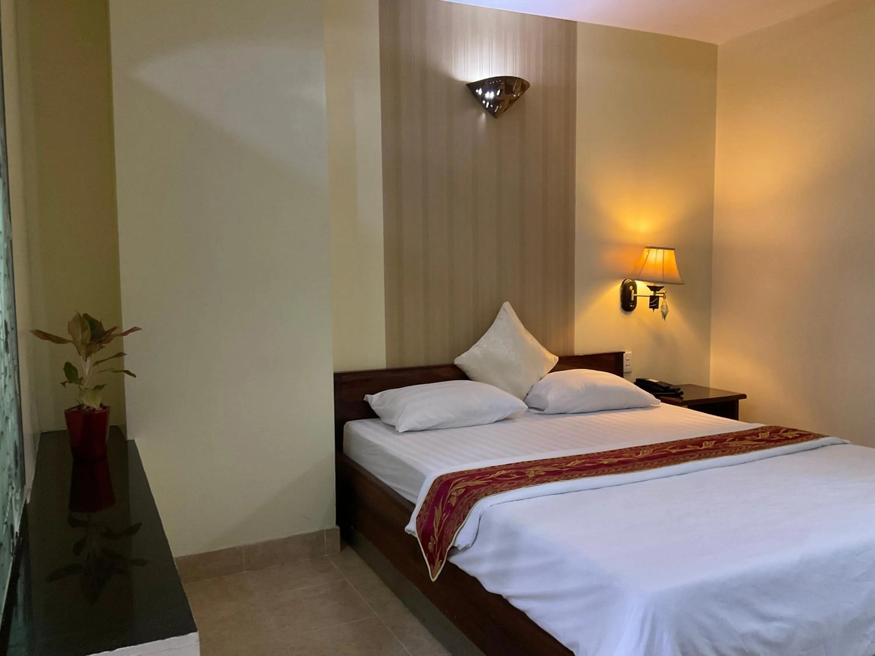 Bed in Khách sạn Minh Châu - Hòa Hưng