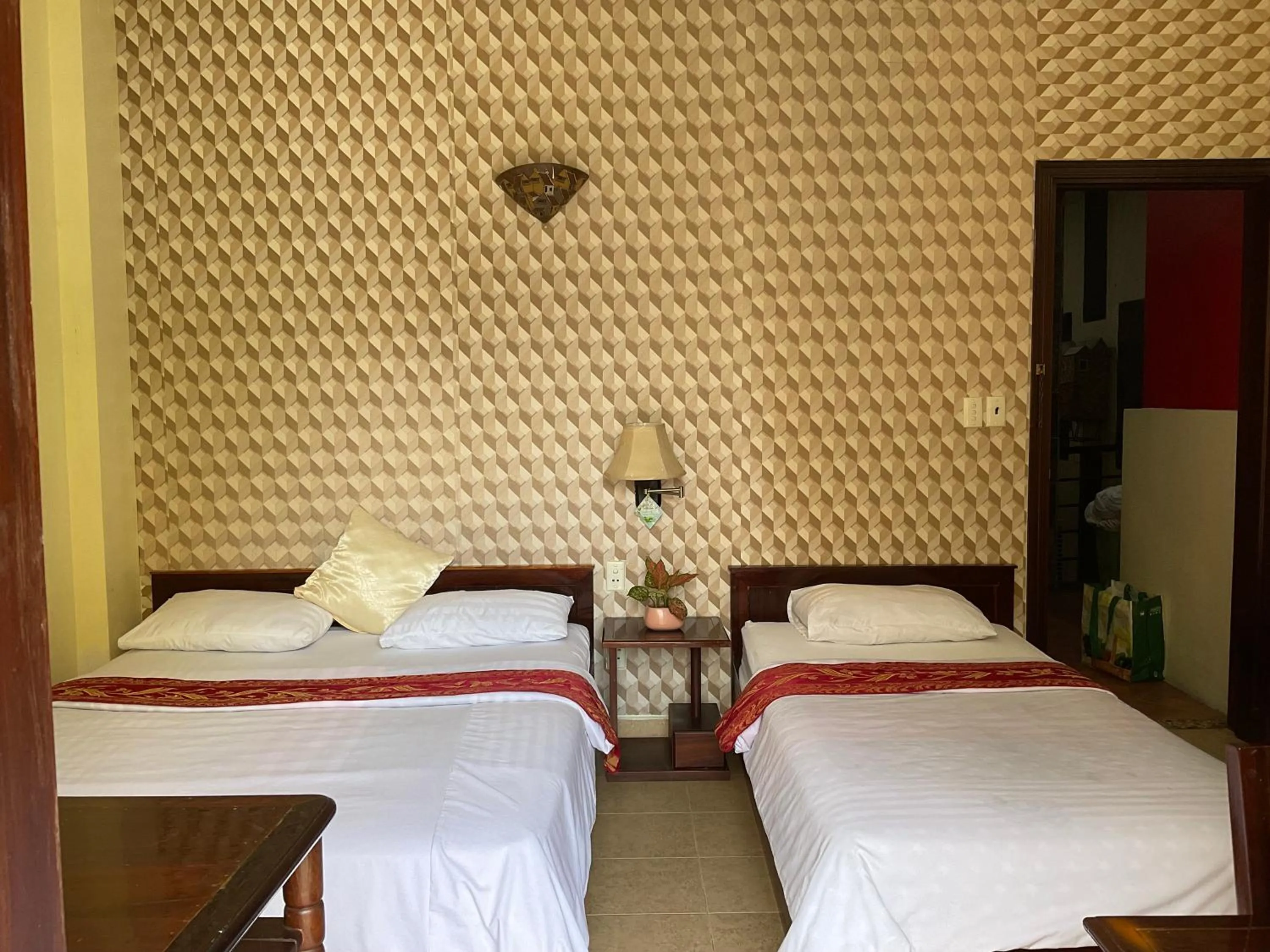 Bed in Khách sạn Minh Châu - Hòa Hưng