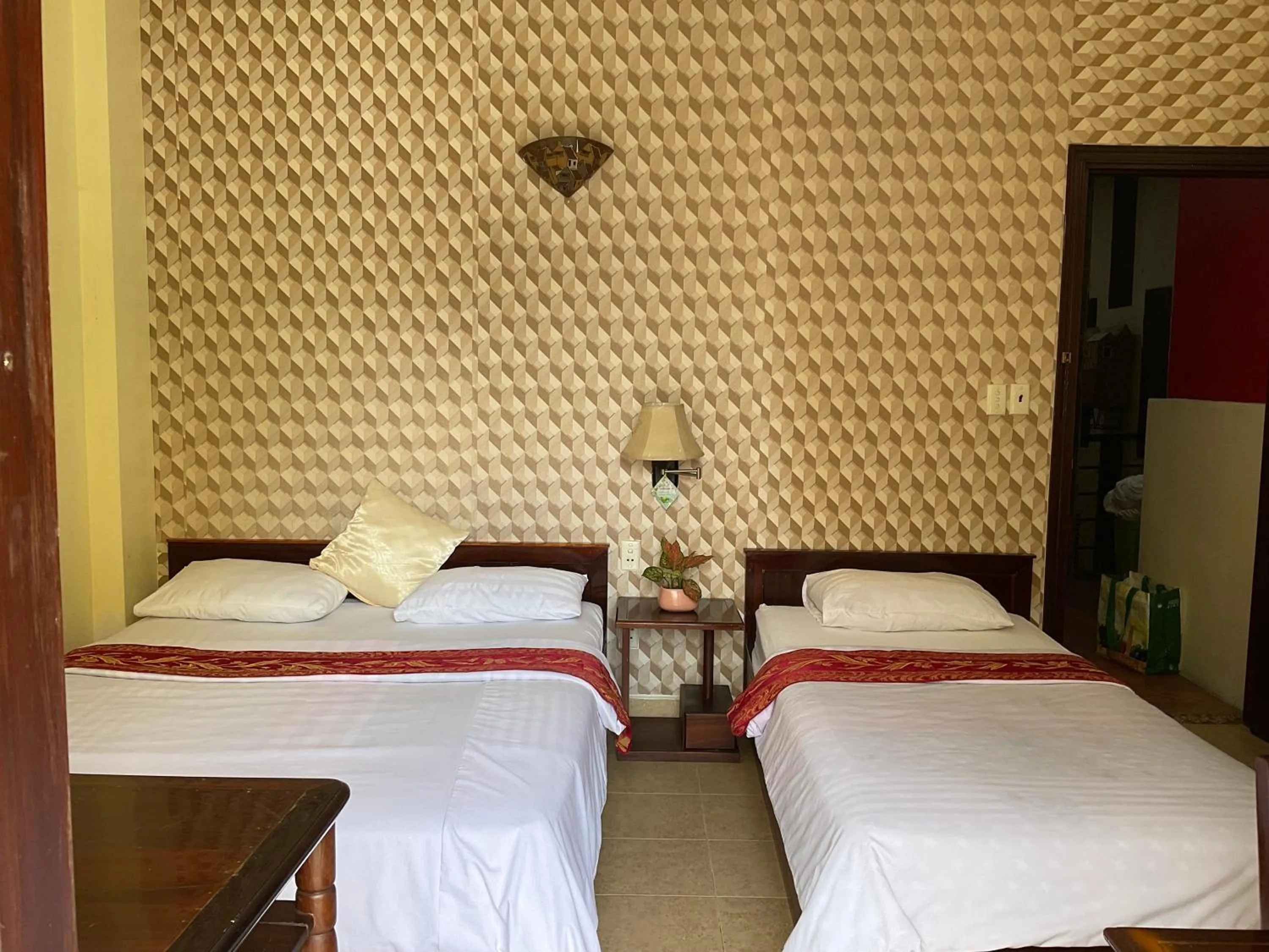 Bed in Khách sạn Minh Châu - Hòa Hưng