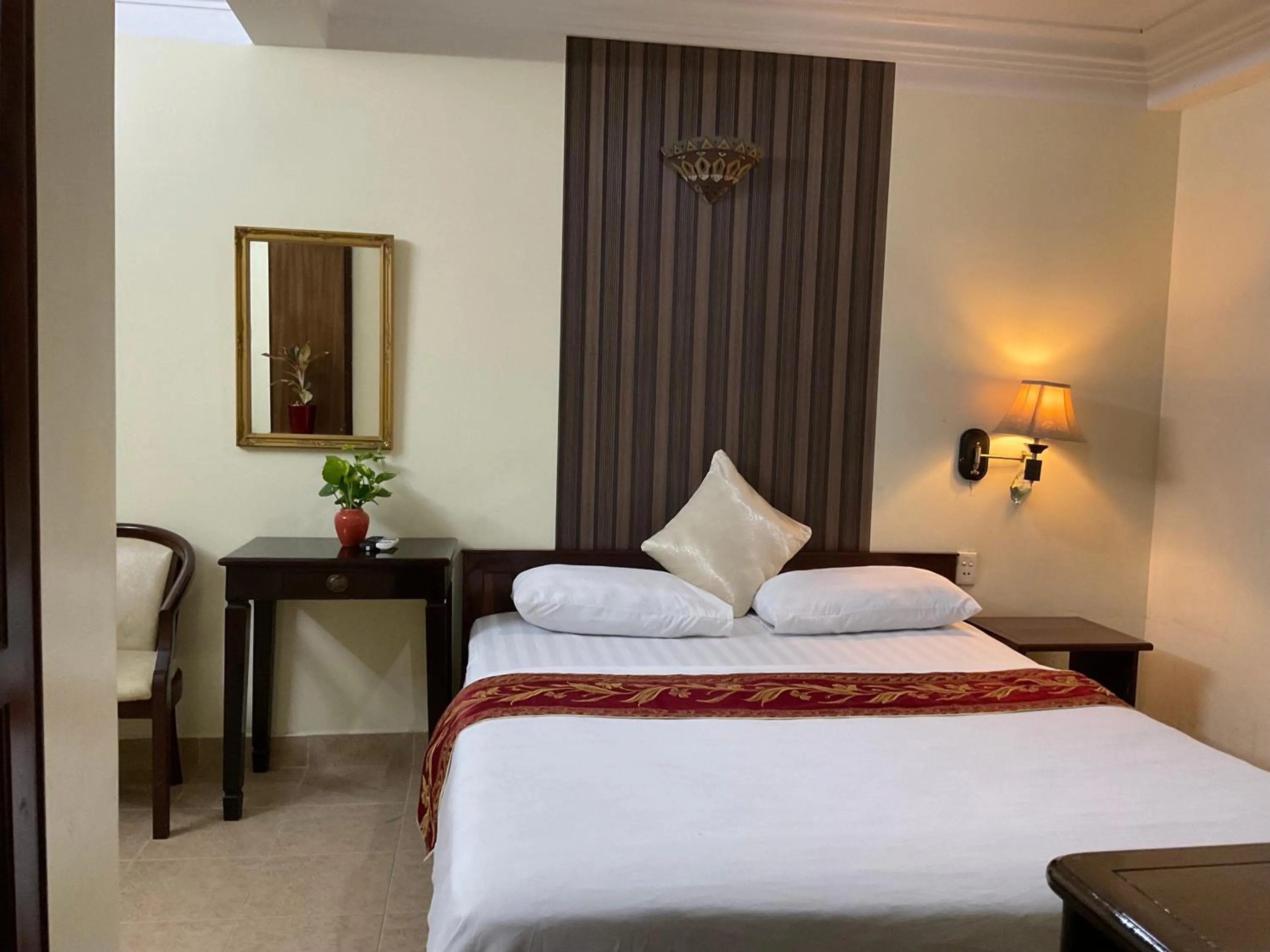 Bed in Khách sạn Minh Châu - Hòa Hưng