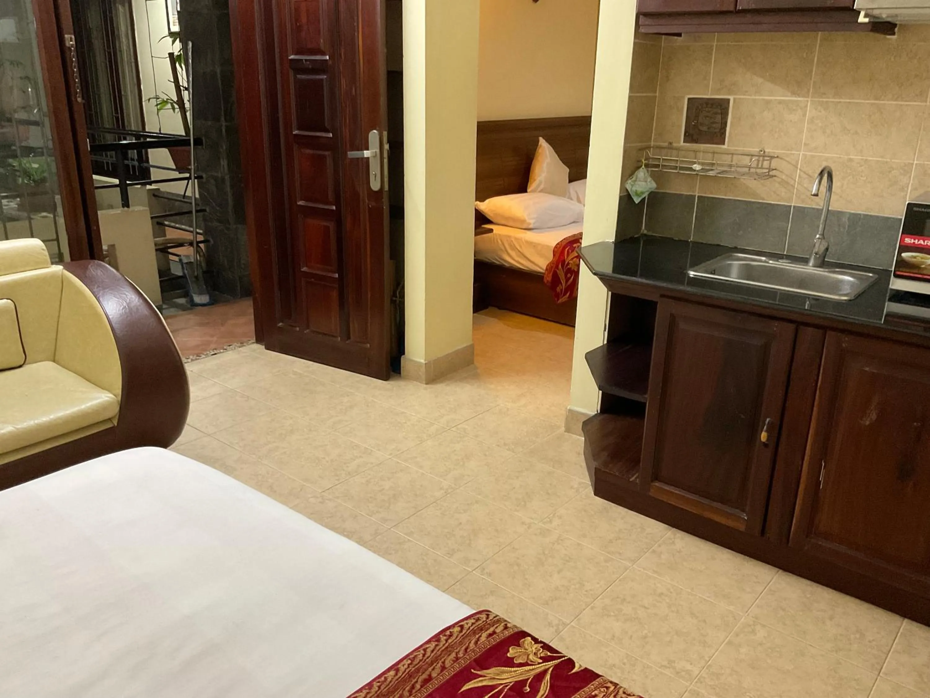 Bed in Khách sạn Minh Châu - Hòa Hưng