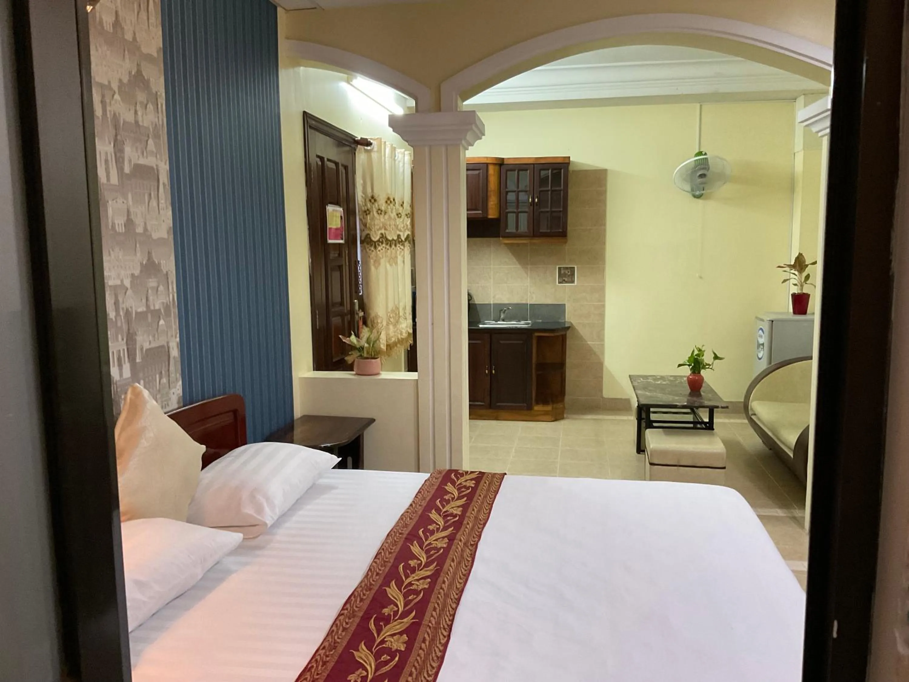 Bed in Khách sạn Minh Châu - Hòa Hưng