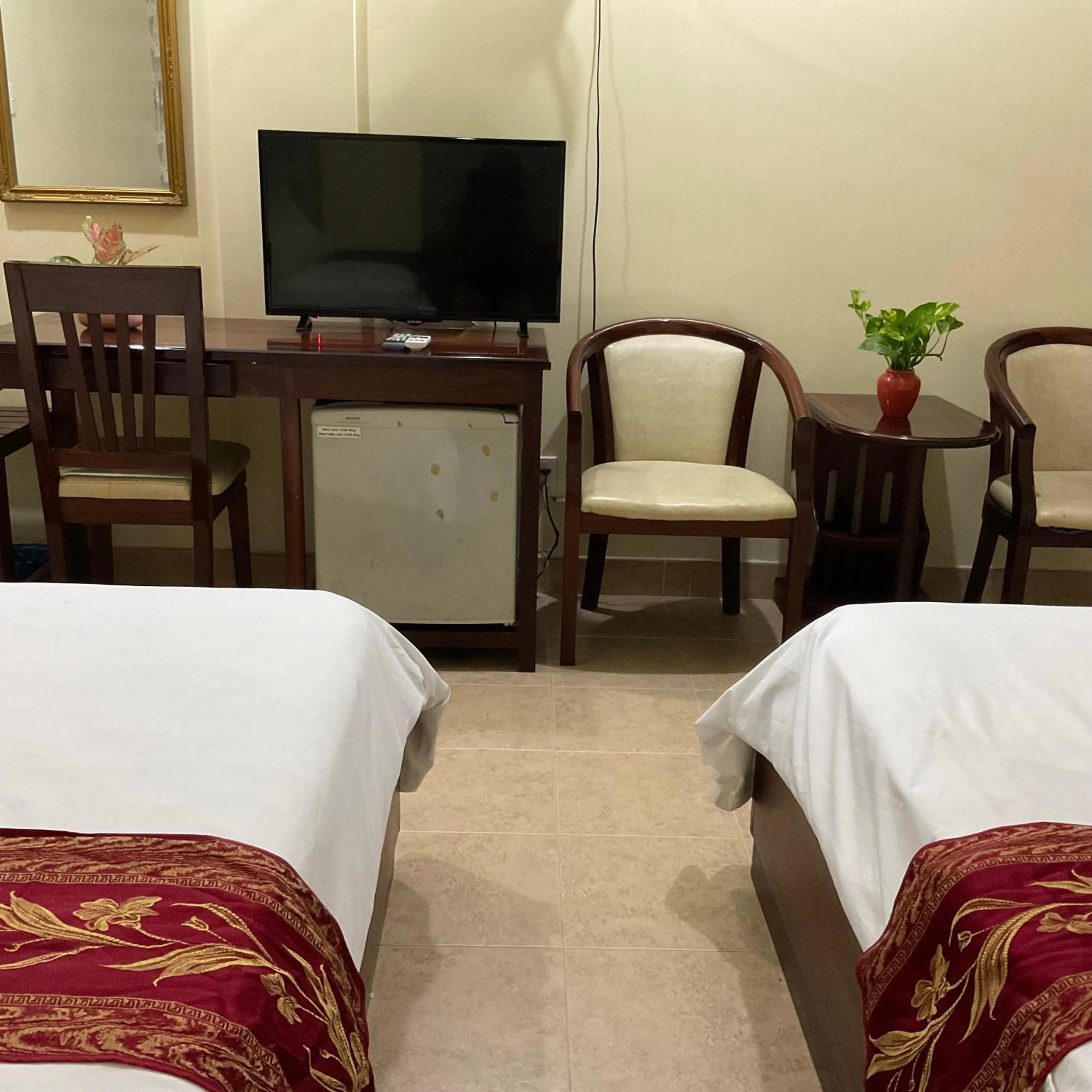 Bed in Khách sạn Minh Châu - Hòa Hưng