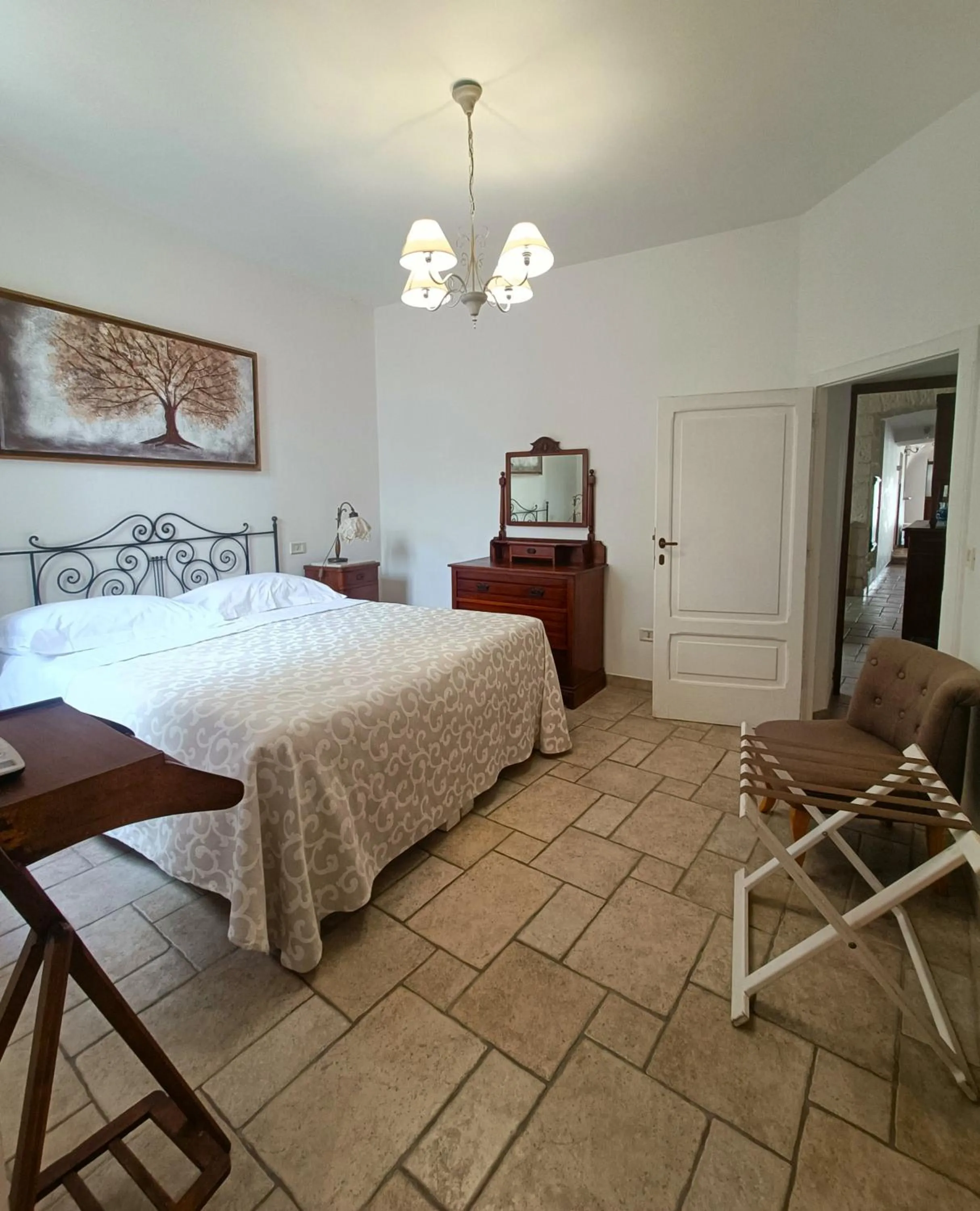 Bedroom, Bed in Trulli Soave