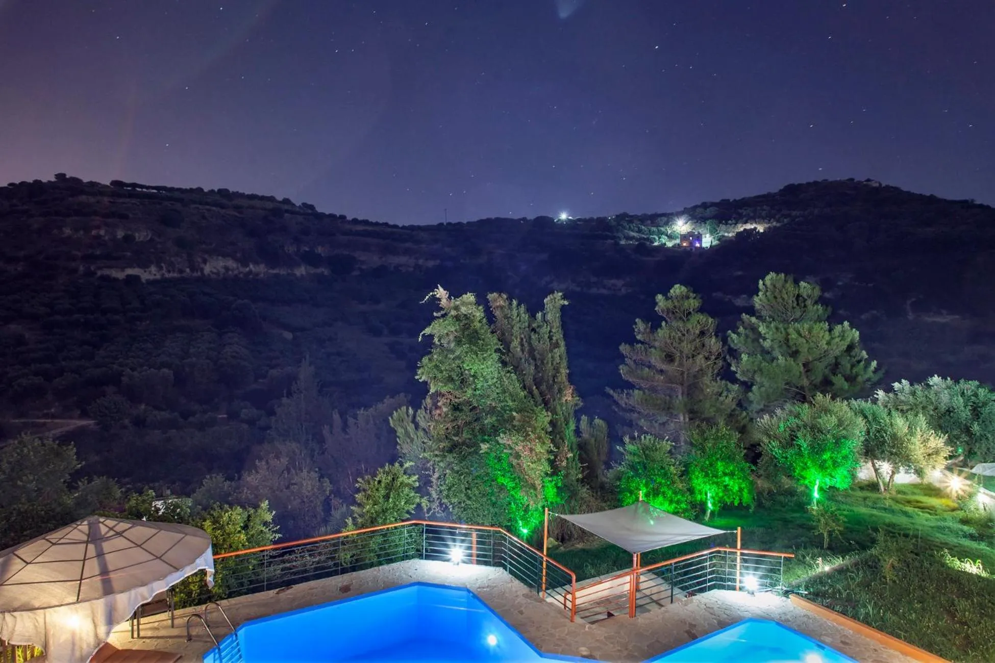 Swimming pool in Estate Kares