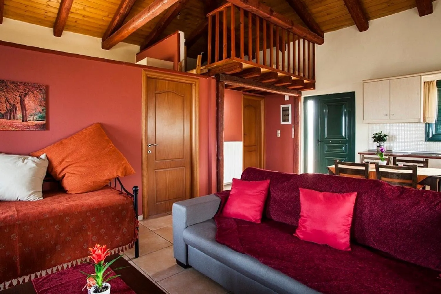 Seating area in Estate Kares