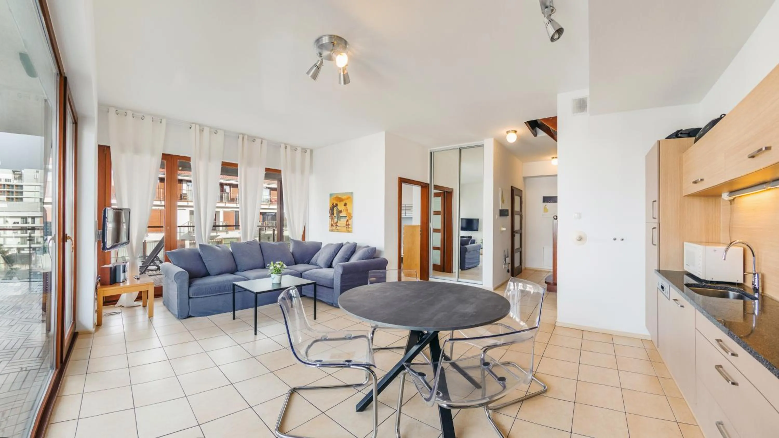 Kitchen or kitchenette in Plaża I, Sun & Snow