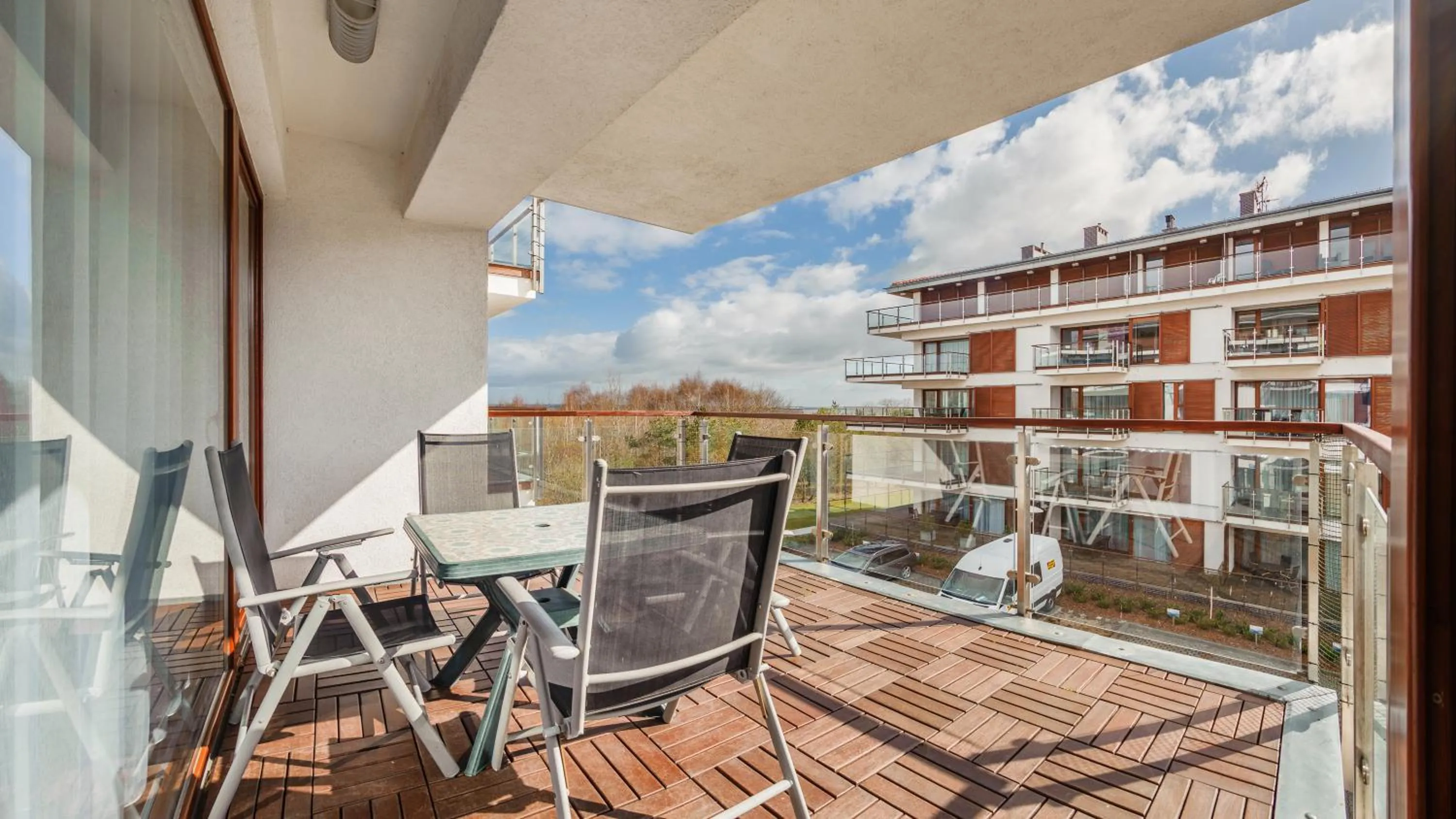 Balcony/Terrace in Plaża I, Sun & Snow