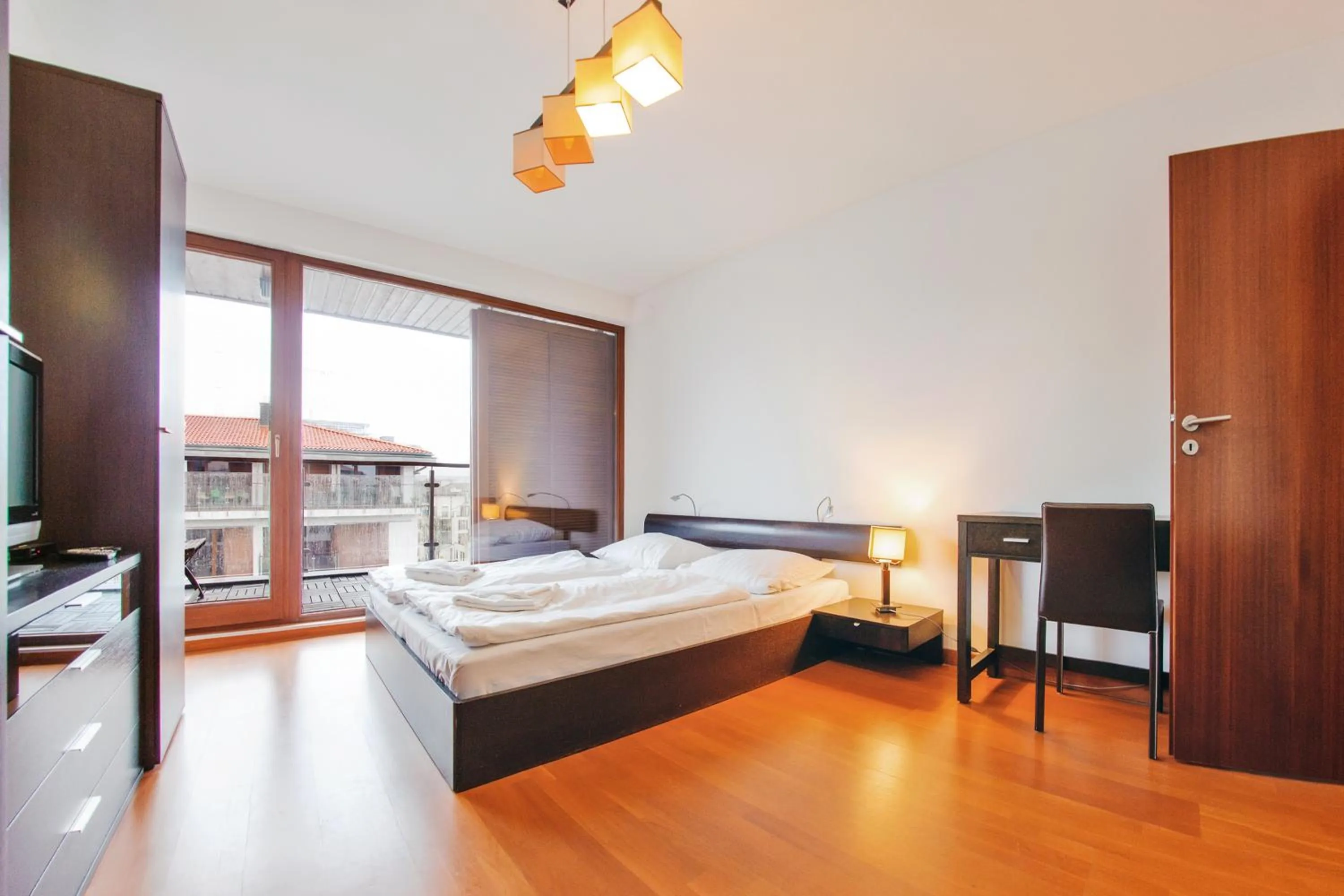 Bedroom, Bed in Plaża I, Sun & Snow