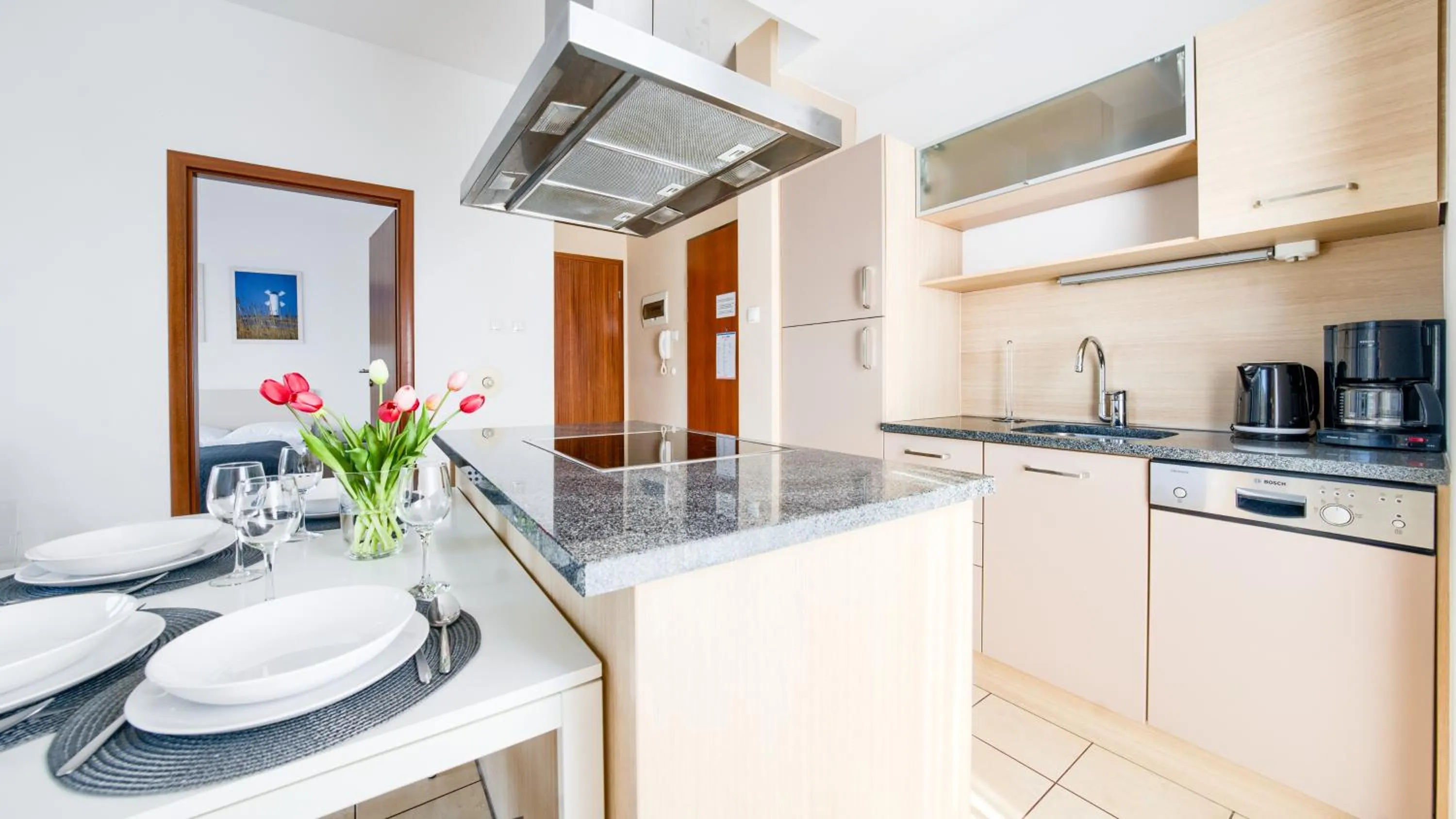 Kitchen or kitchenette in Plaża I, Sun & Snow