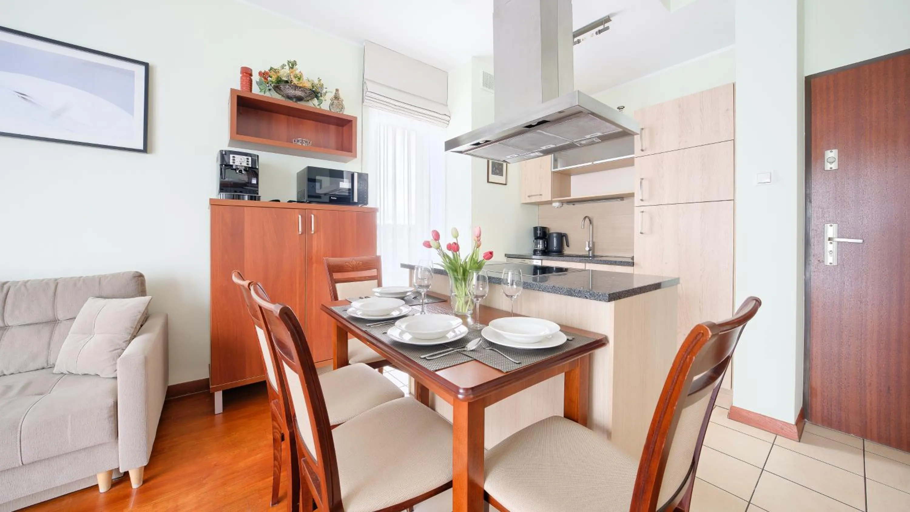 Kitchen or kitchenette in Plaża I, Sun & Snow