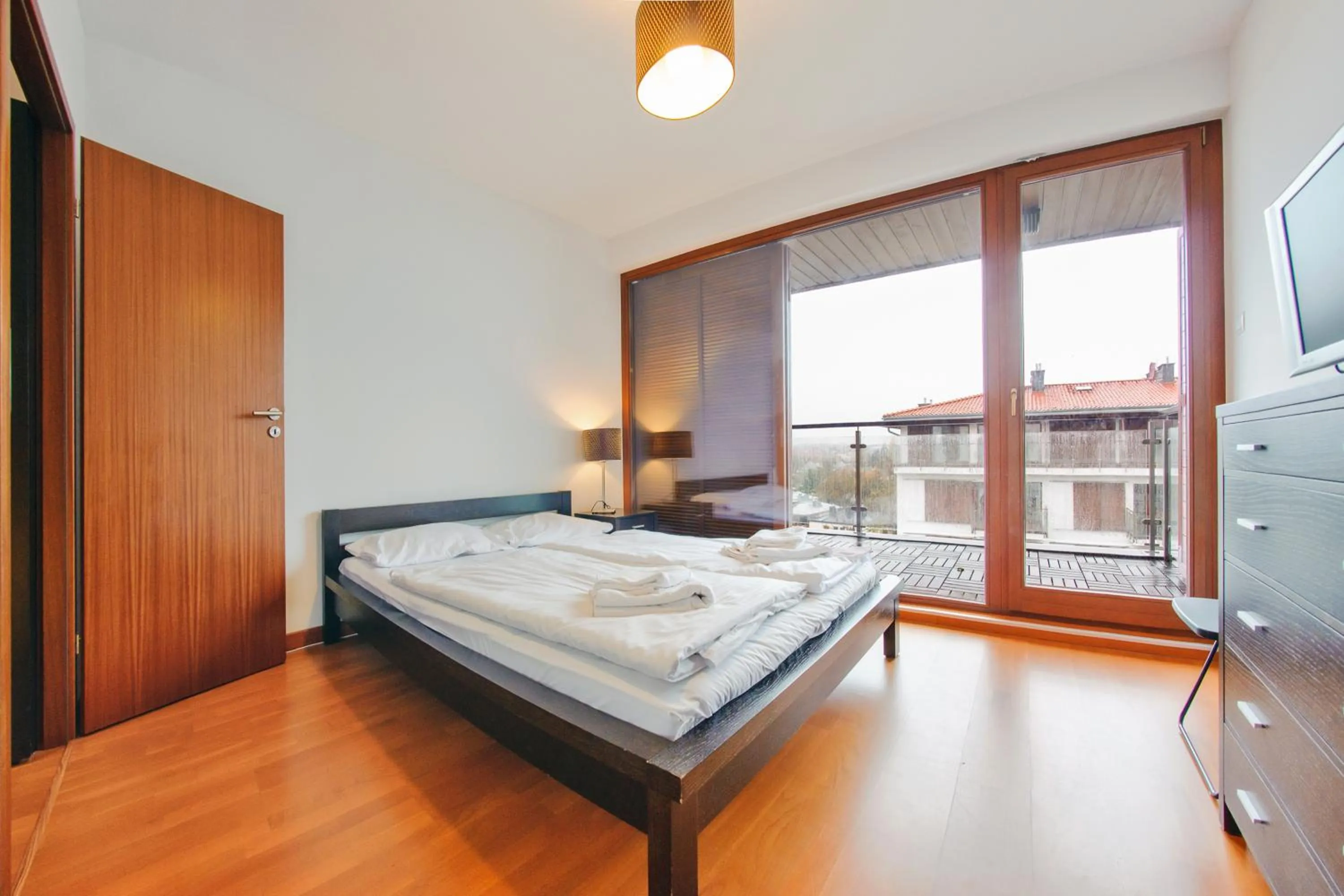 Bedroom, Bed in Plaża I, Sun & Snow