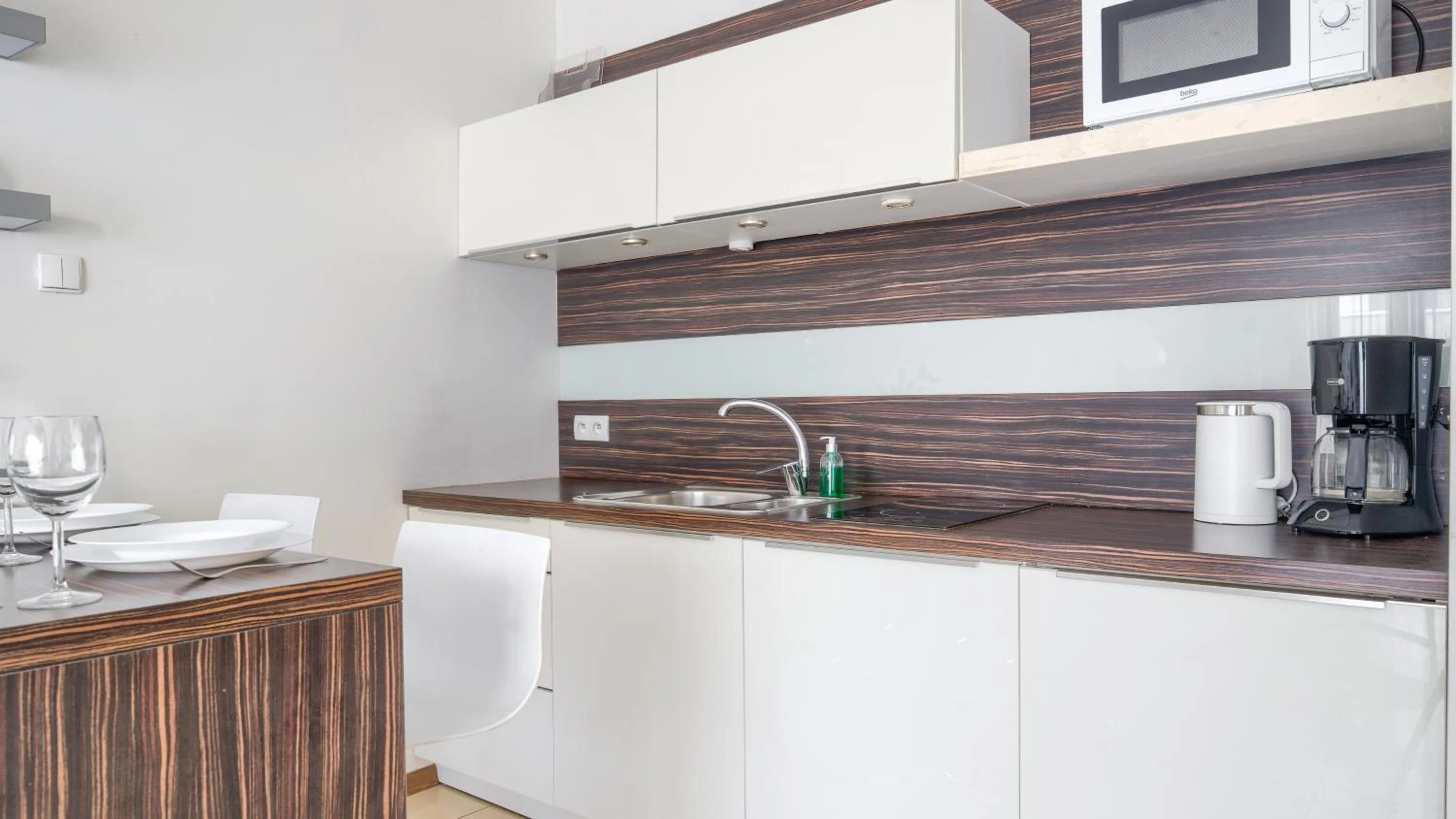 Kitchen or kitchenette in Plaża I, Sun & Snow