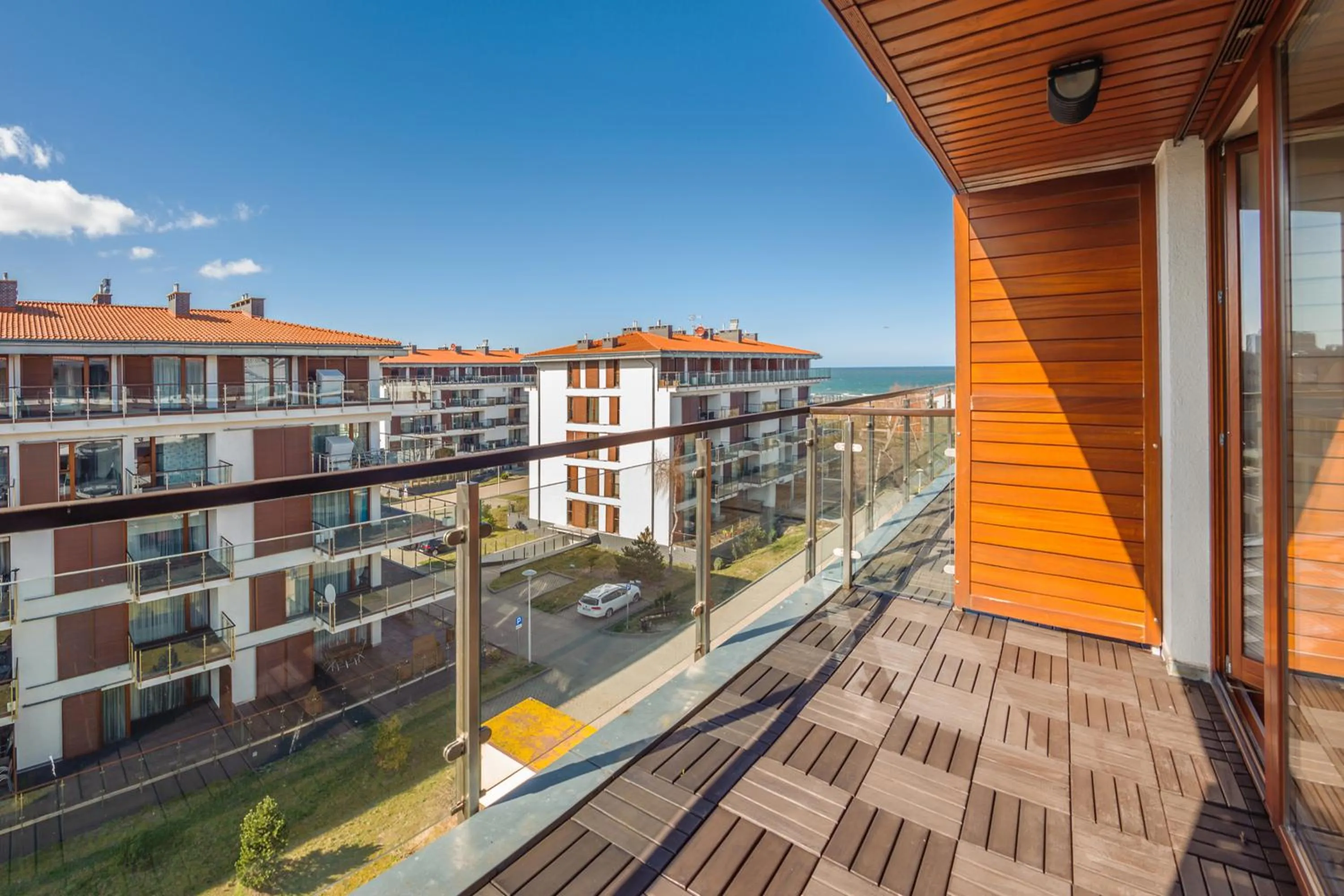 Balcony/Terrace in Plaża I, Sun & Snow