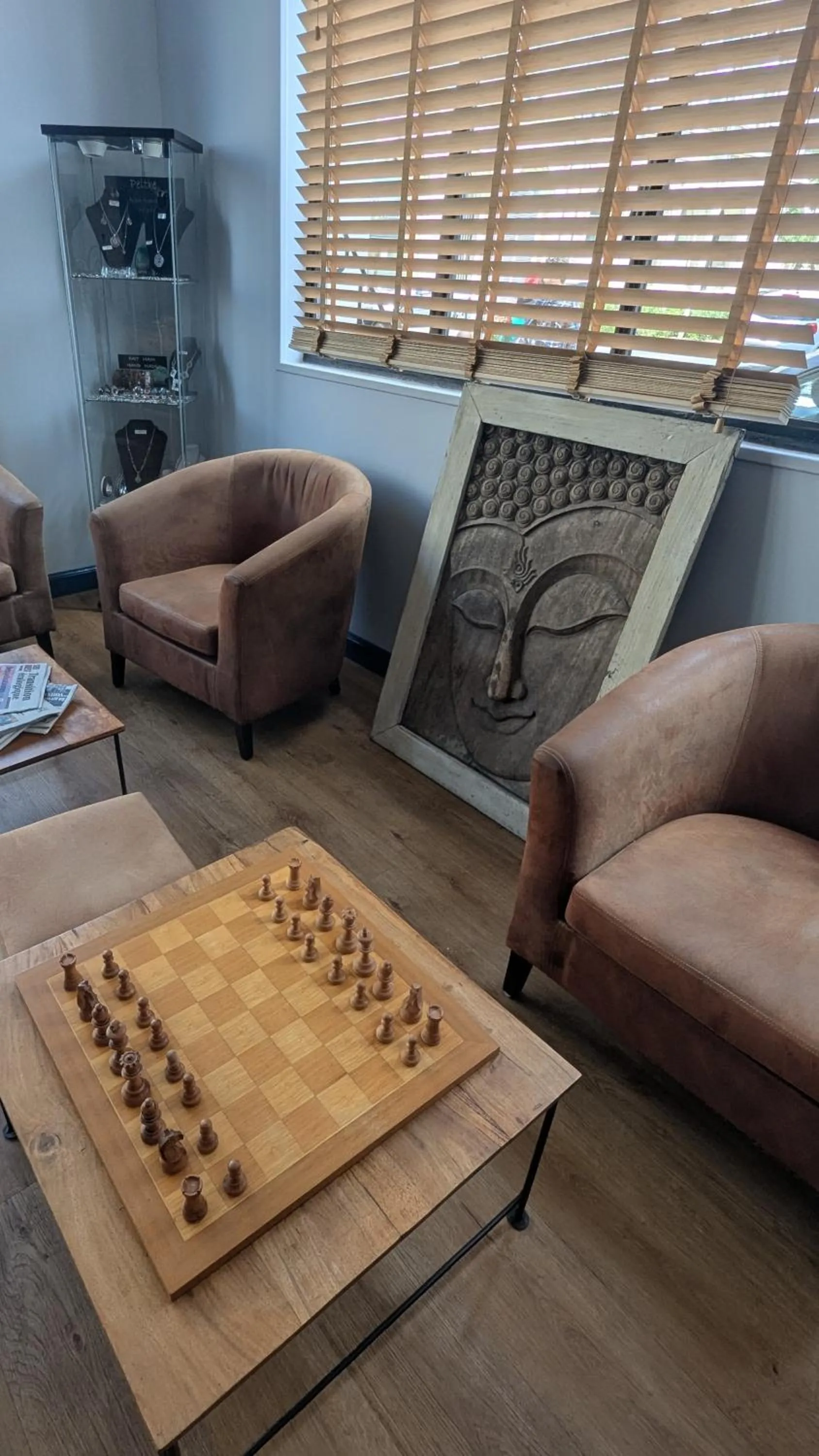 Lobby or reception in Logis Hôtel Lafayette Rochefort France