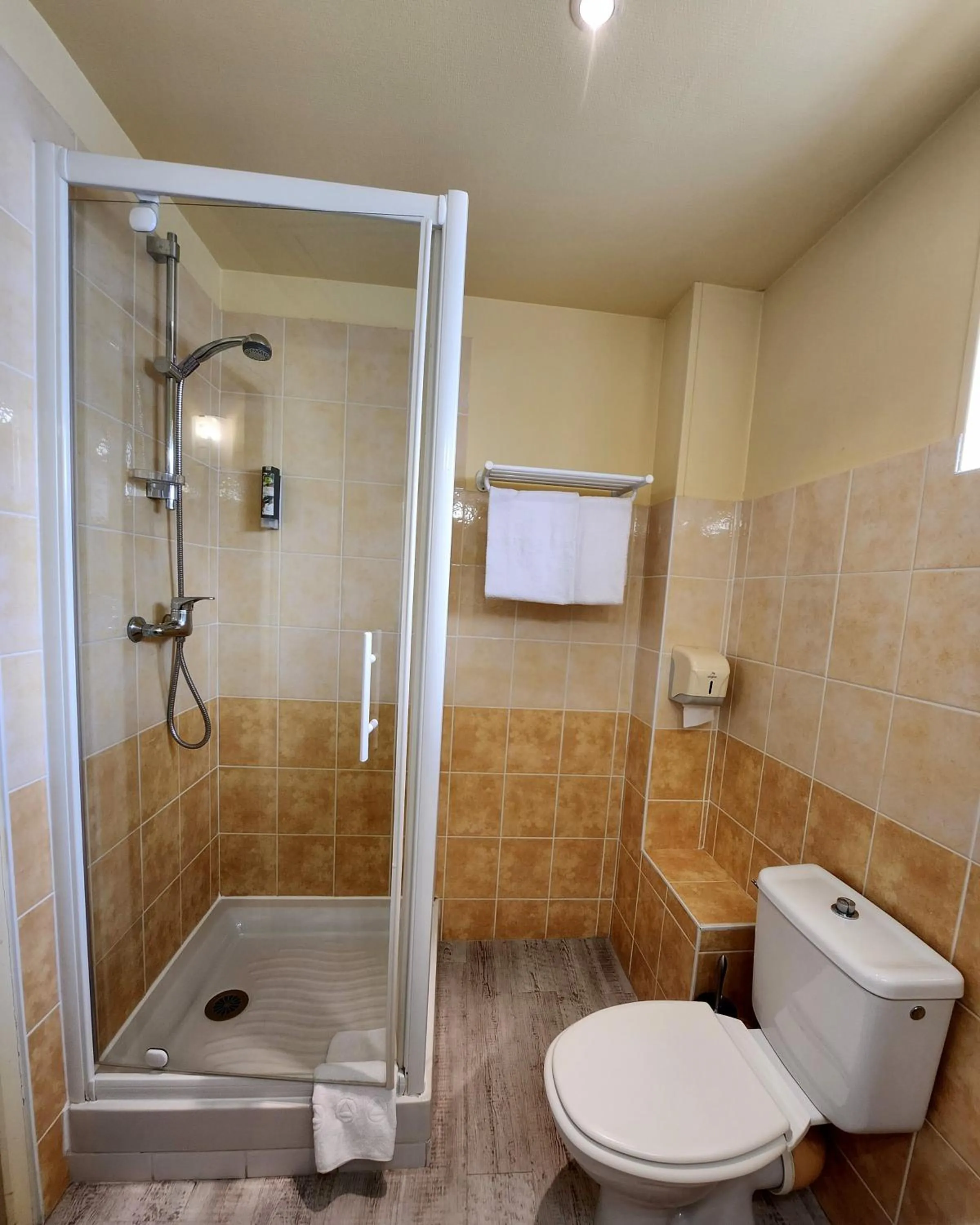 Bathroom in Logis Hôtel Lafayette Rochefort France