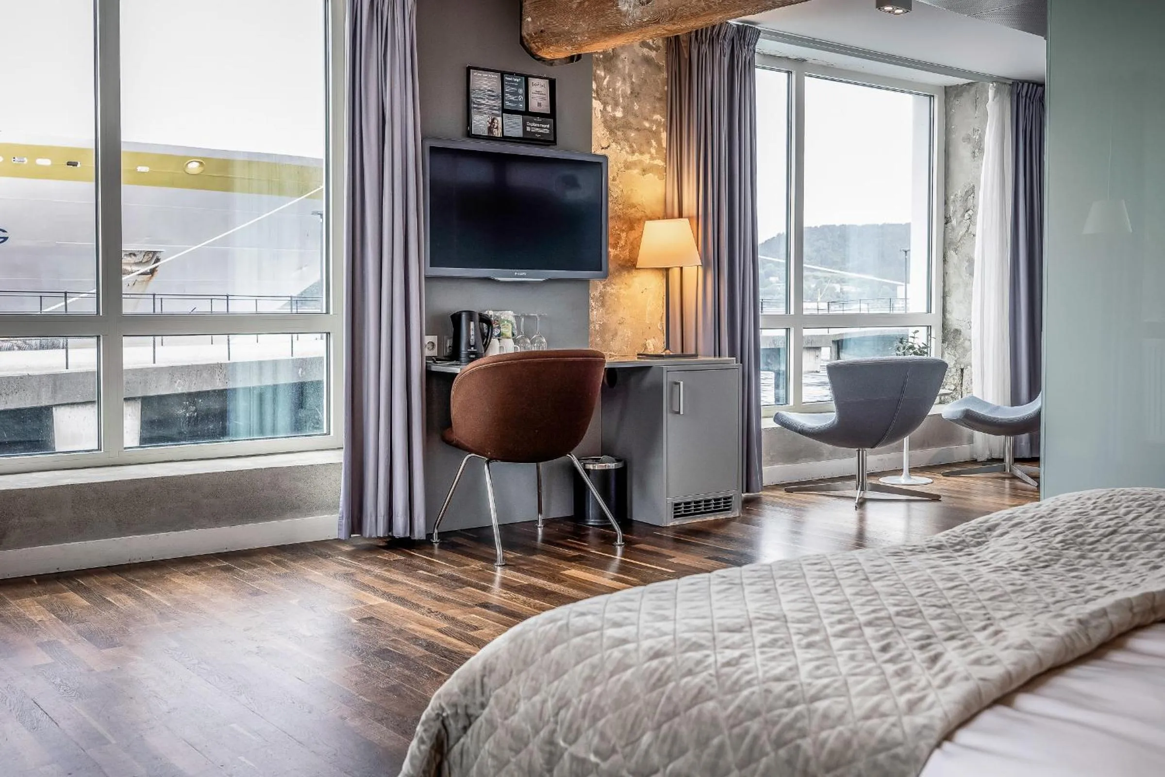 Bed in Quality Hotel Waterfront