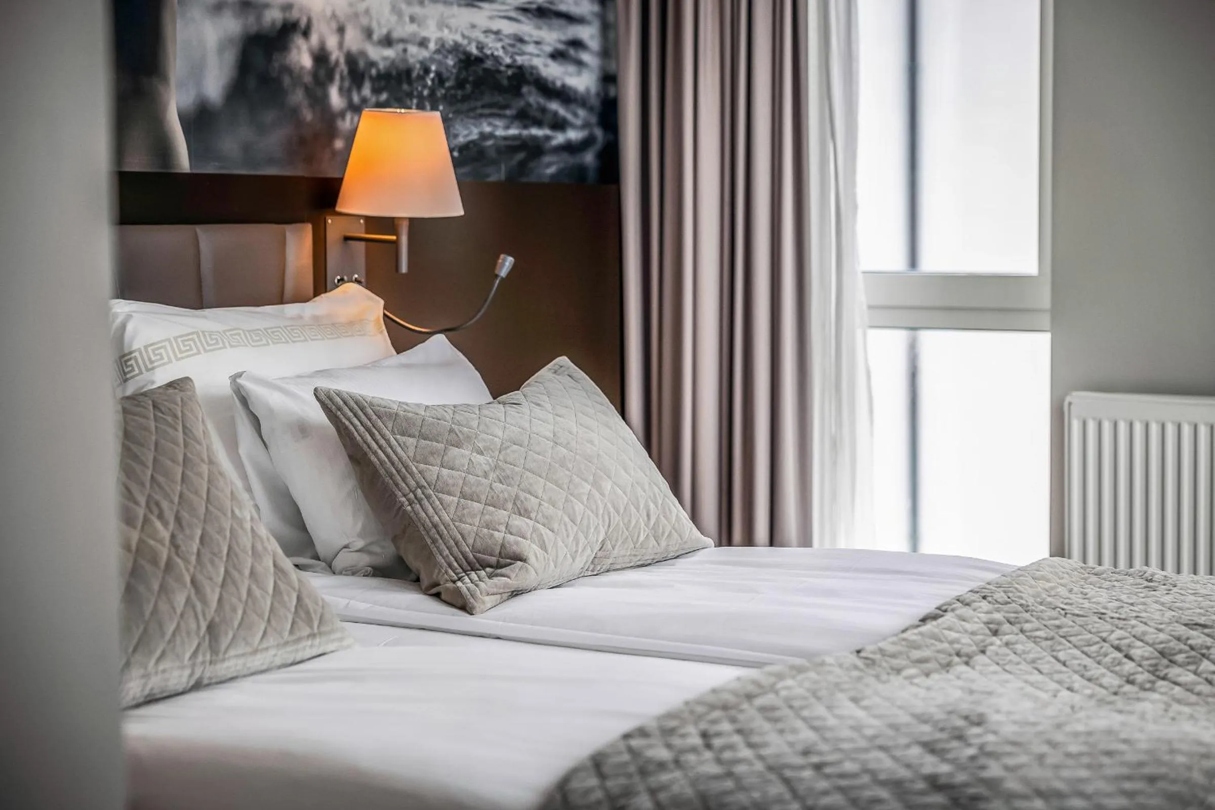 Bed in Quality Hotel Waterfront