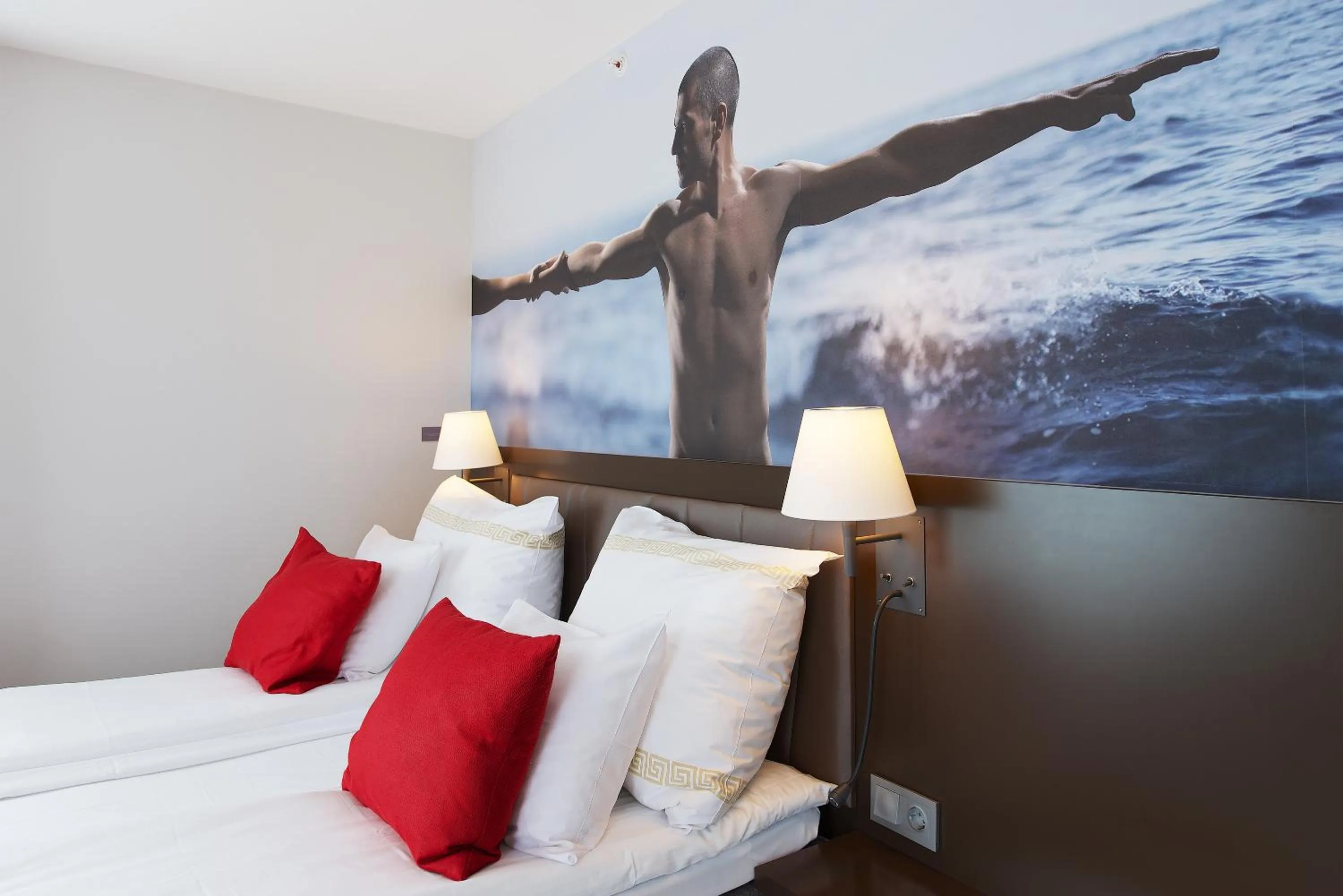 Bed in Quality Hotel Waterfront