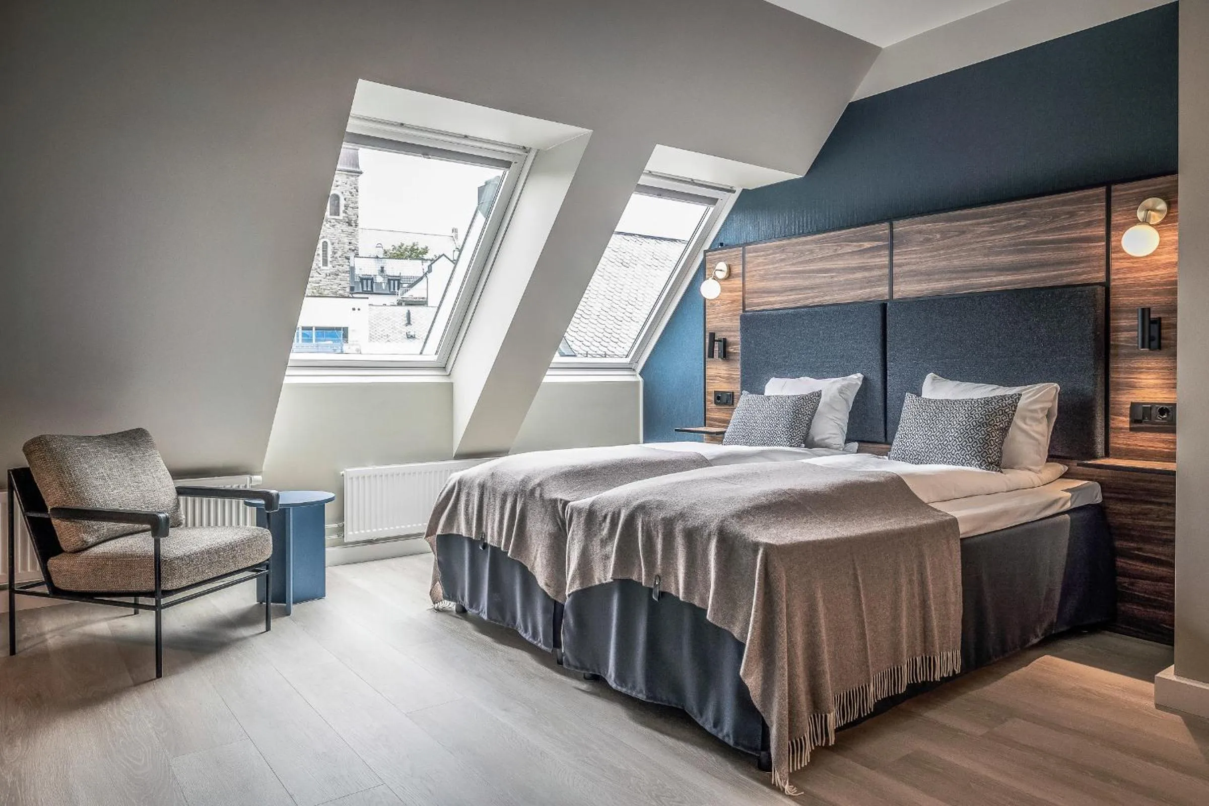 Bed in Quality Hotel Waterfront