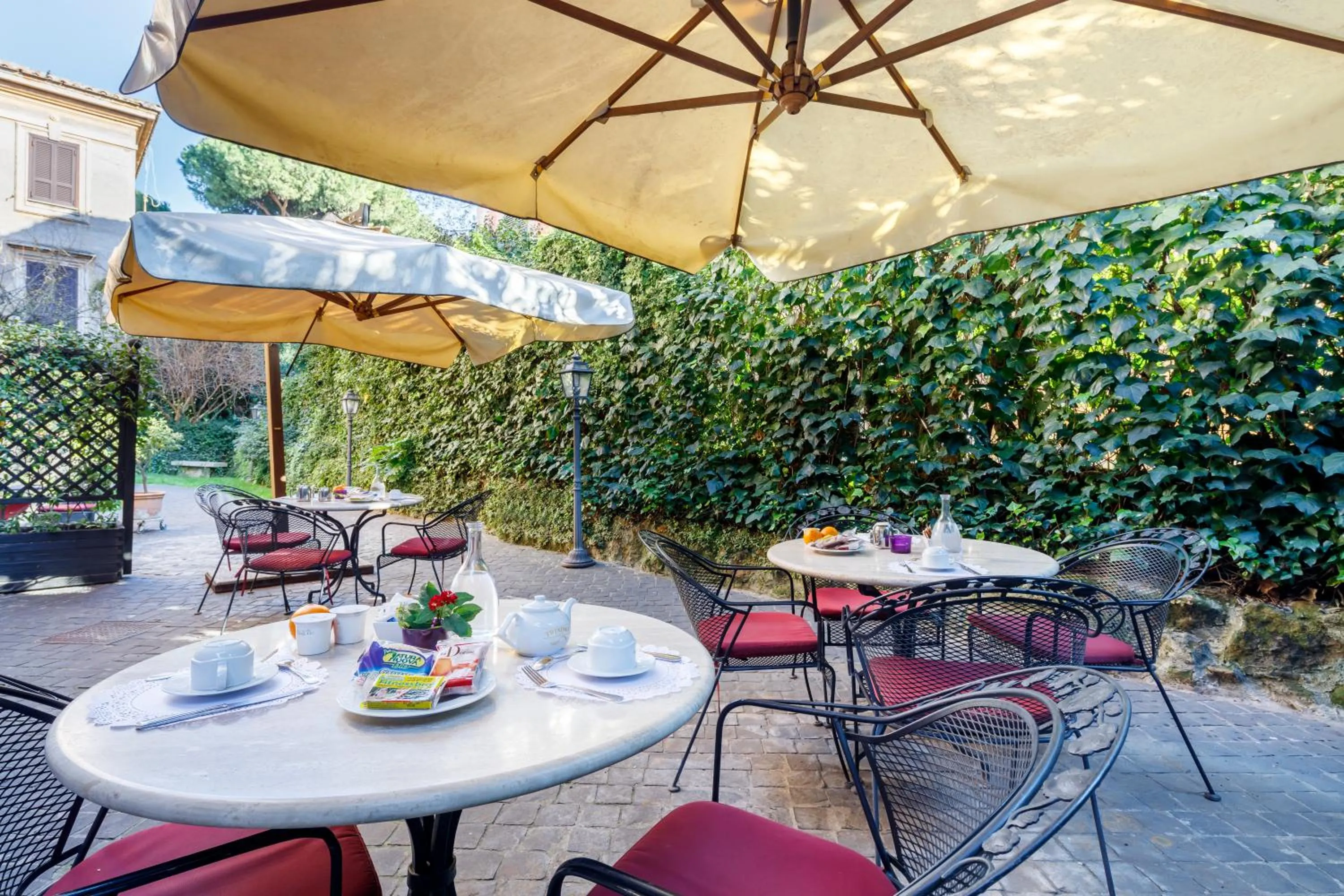 Garden in Hotel Aventino