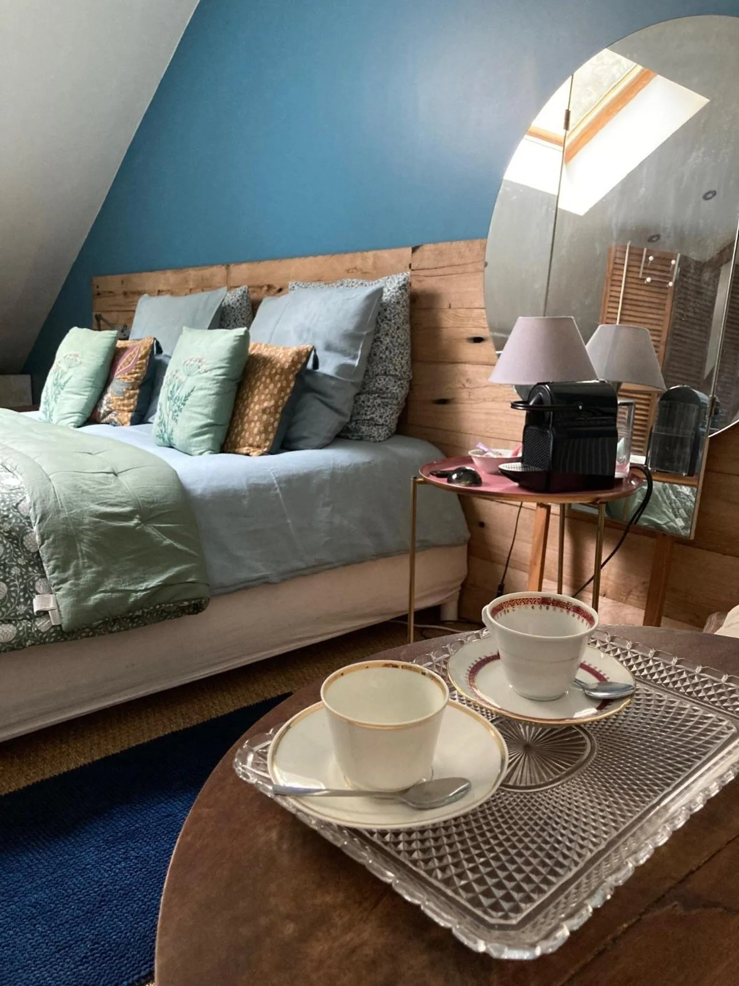 Bed in Le Pigeonnier, maison d'hôtes et Spa