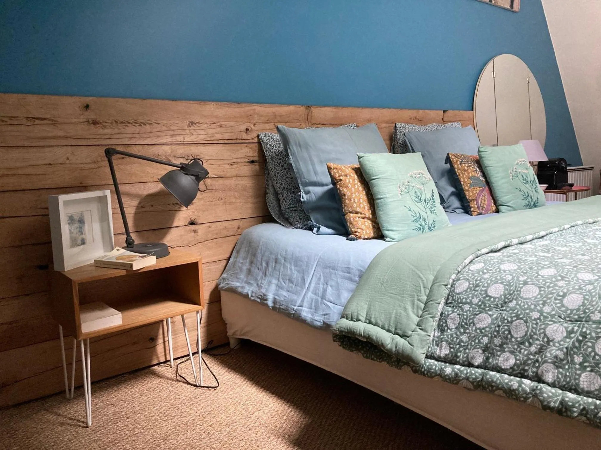 Bed in Le Pigeonnier, maison d'hôtes et Spa