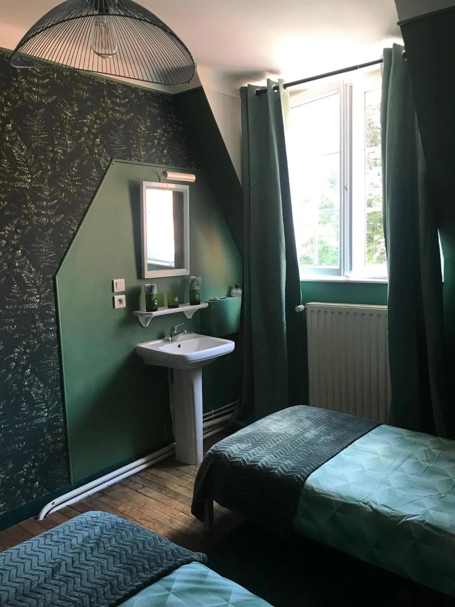 Bed in Le Pigeonnier, maison d'hôtes et Spa