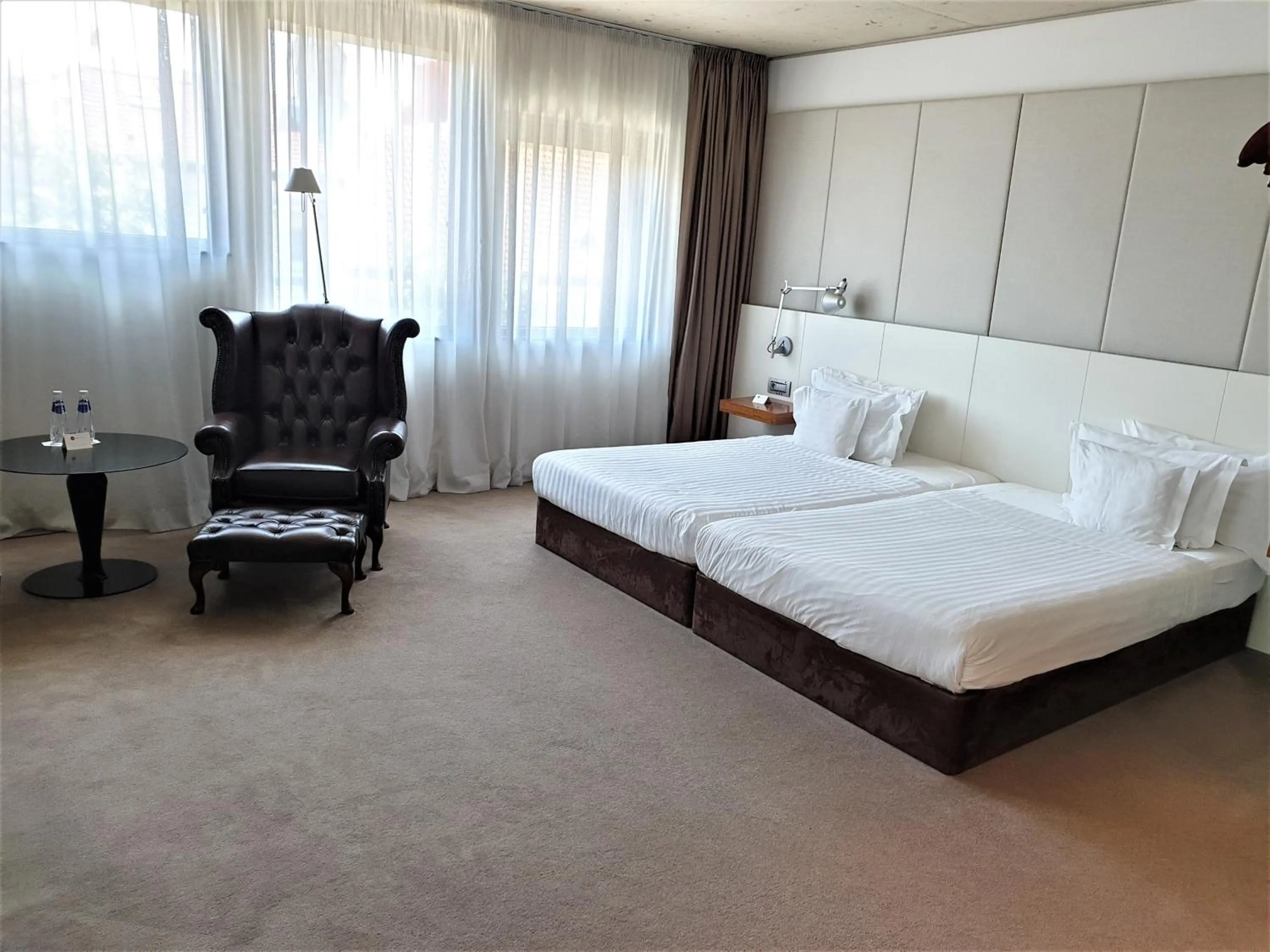 Bed in Graffit Gallery Design Hotel