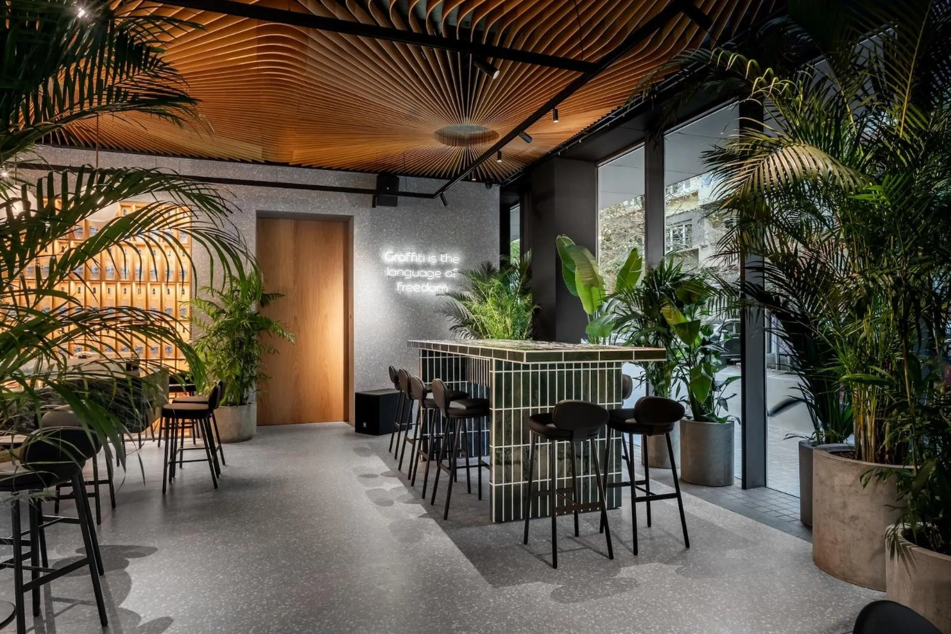 Restaurant/places to eat in Graffit Gallery Design Hotel