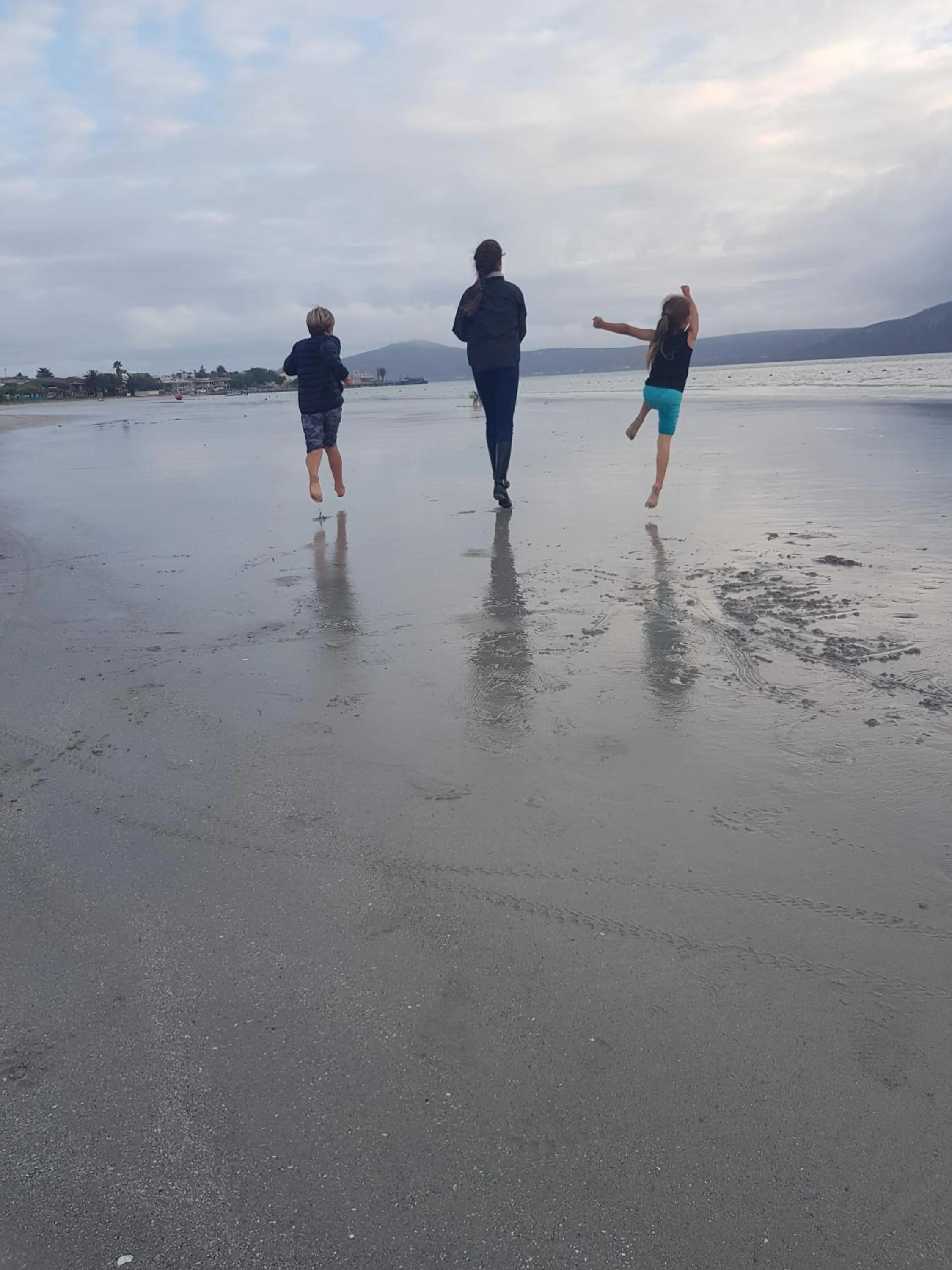 People in Three Feathers Cottages